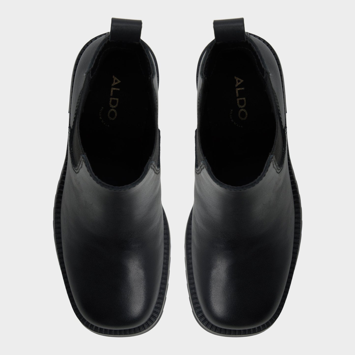 Aldo Anneliese in Black - Chelsea boot, Lug sole Women