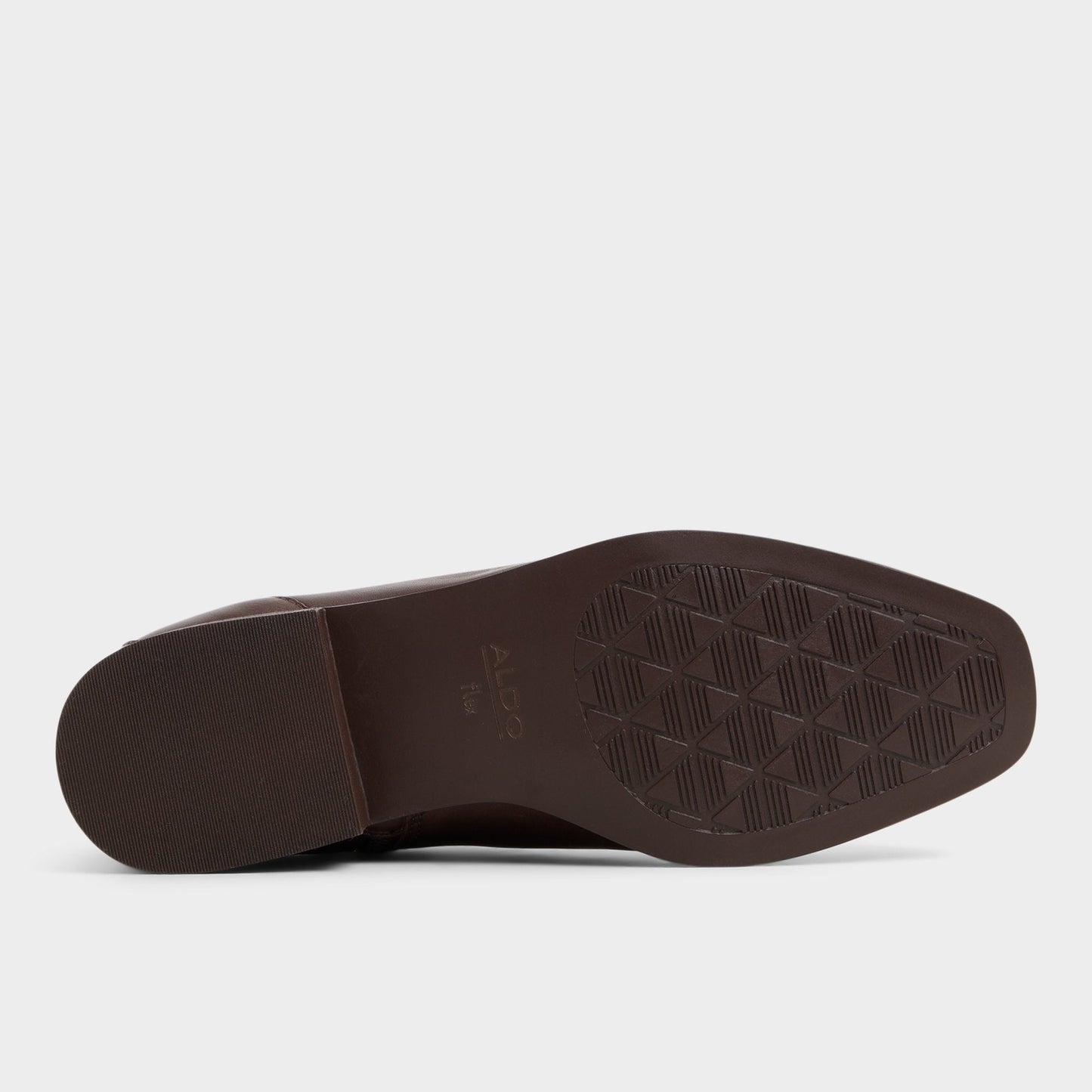 Aldo Verity in Dark Brown - Chelsea boot, Block heel Women