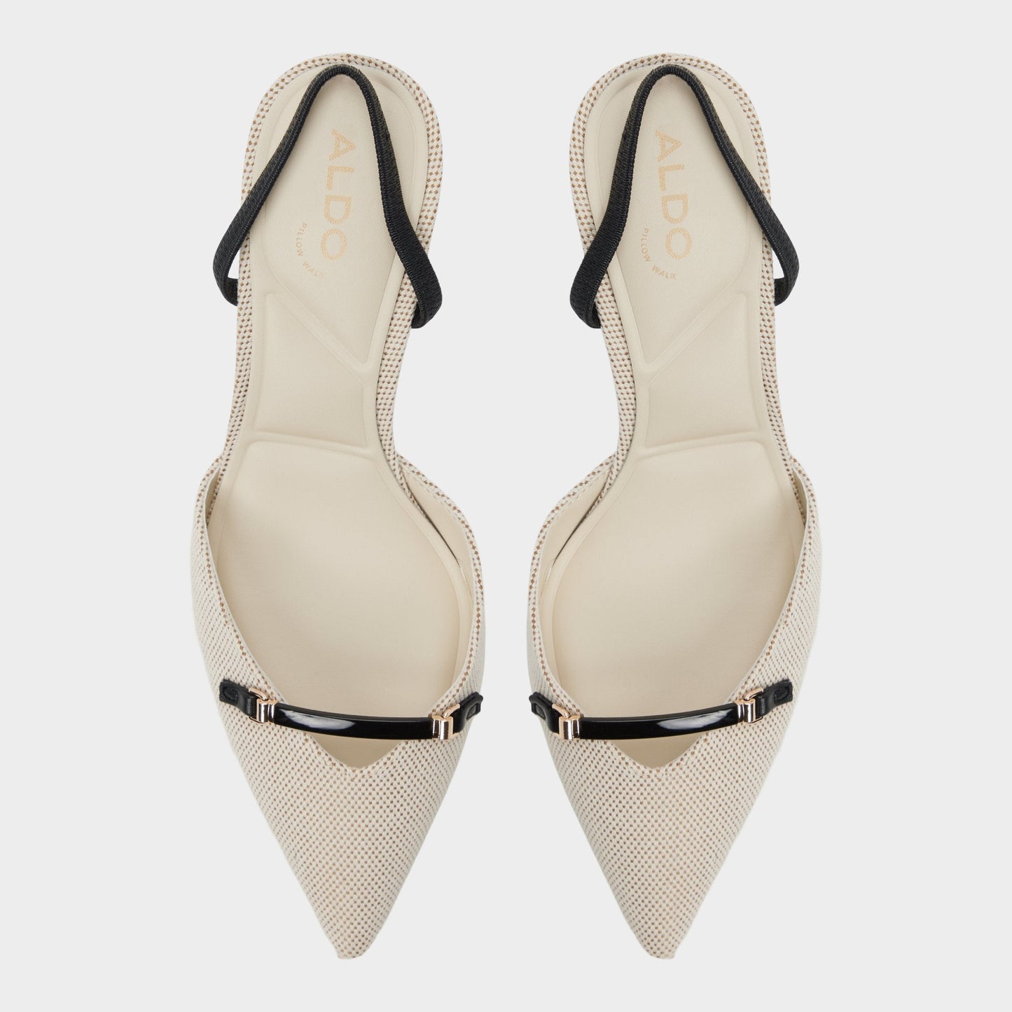 Aldo Nailah Open Natural Women's Kitten heels - Slingback heel, Kitten heel Women