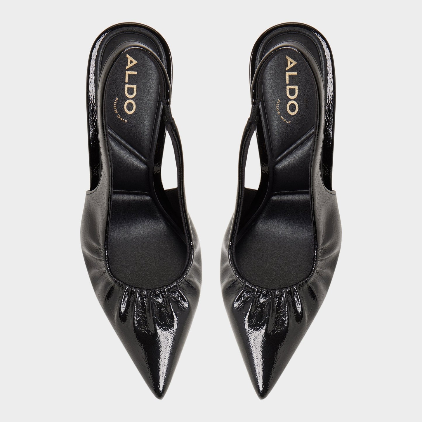 Aldo Mystie Black Women's Slingbacks - Slingback heel, Stiletto heel Women