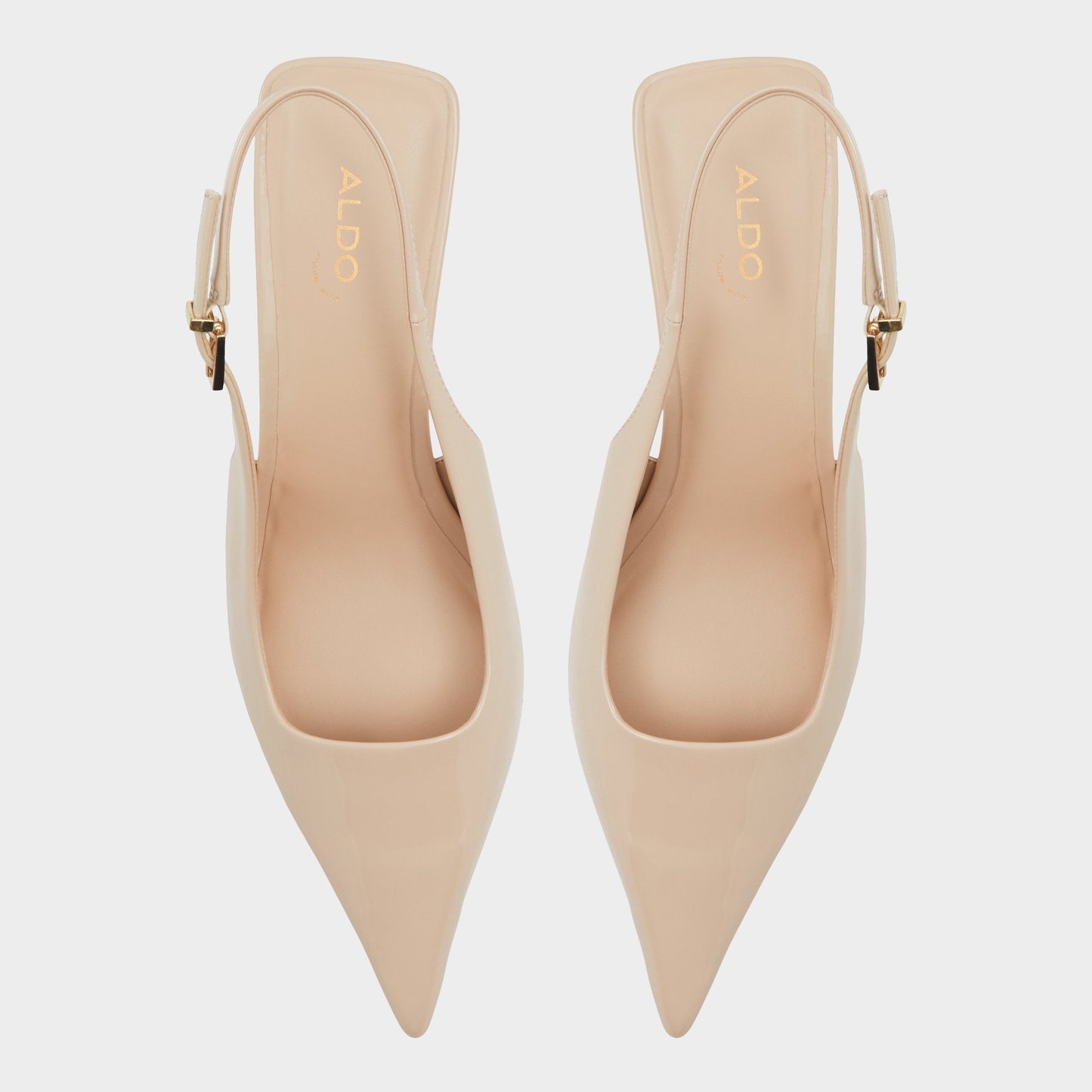 Aldo Josita Medium Beige Women's Kitten heels - Slingback heel, Kitten heel Women
