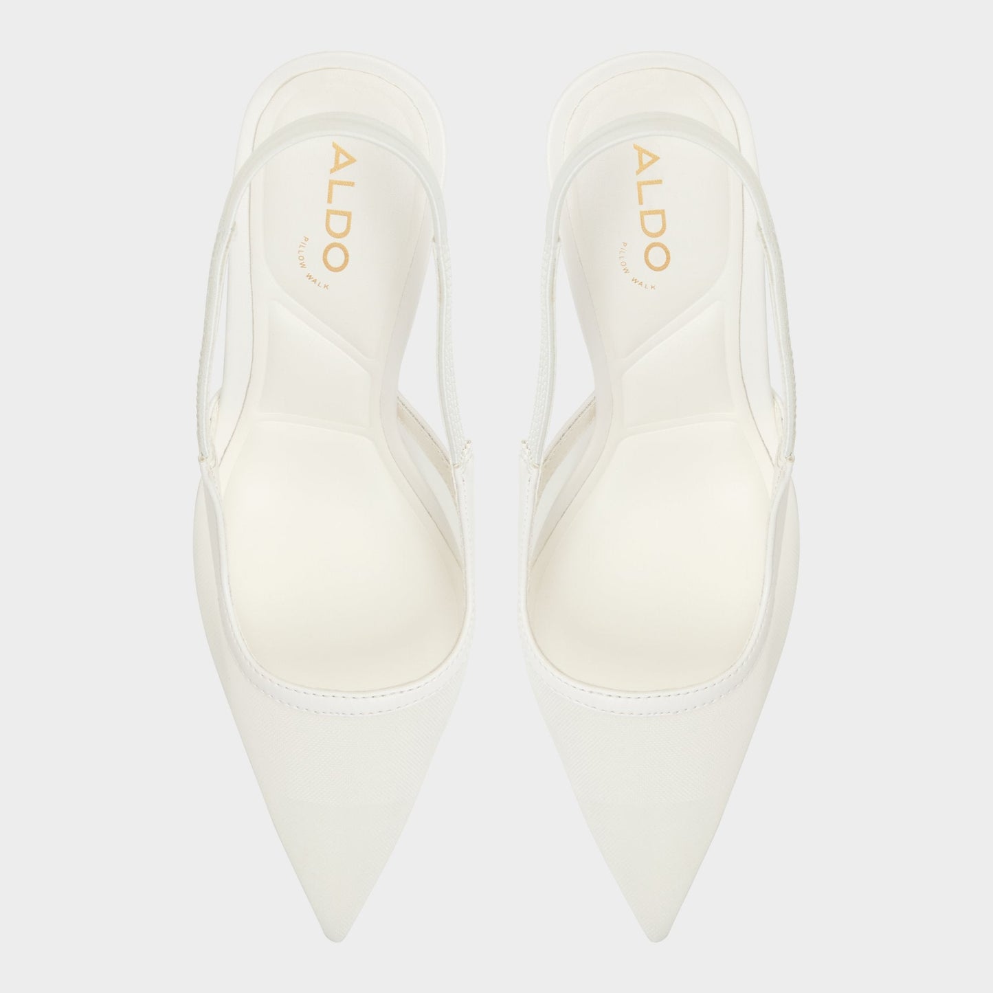 Aldo Evania White Women's Slingbacks - Slingback heel Women