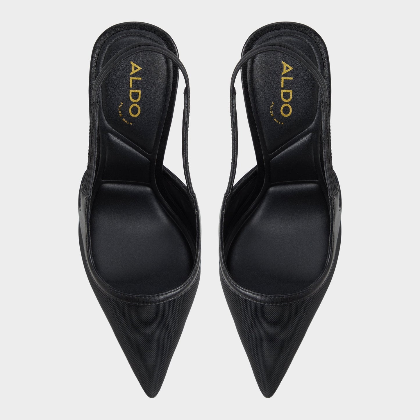Aldo Evania Black Women's Slingbacks - Slingback heel Women