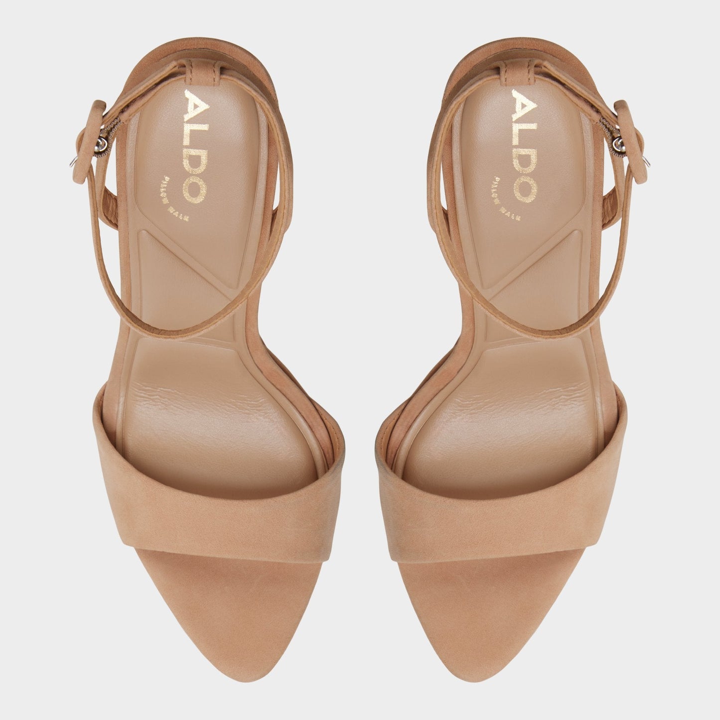 Aldo Ivette in Medium Beige - Strappy heeled sandal, Platform Women