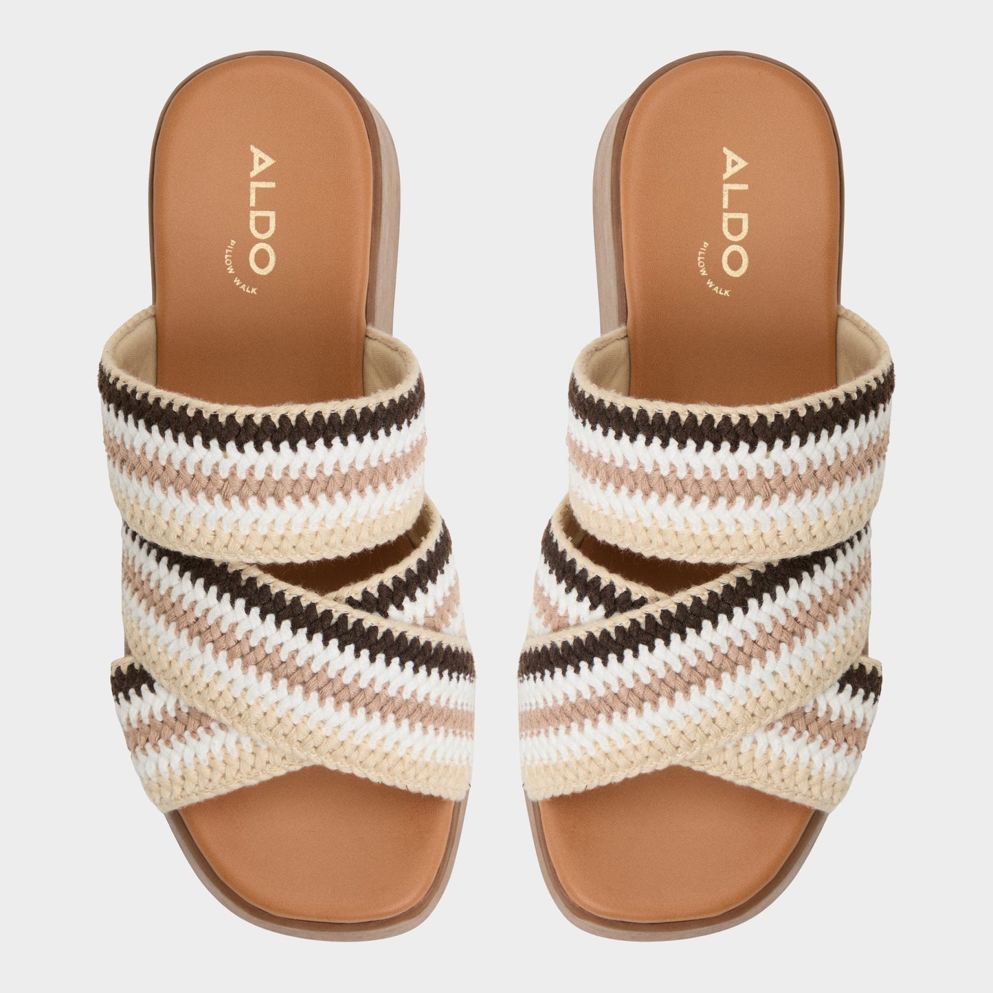 Aldo Galadode Neutral Women's Wedges - Wedge sandal Women