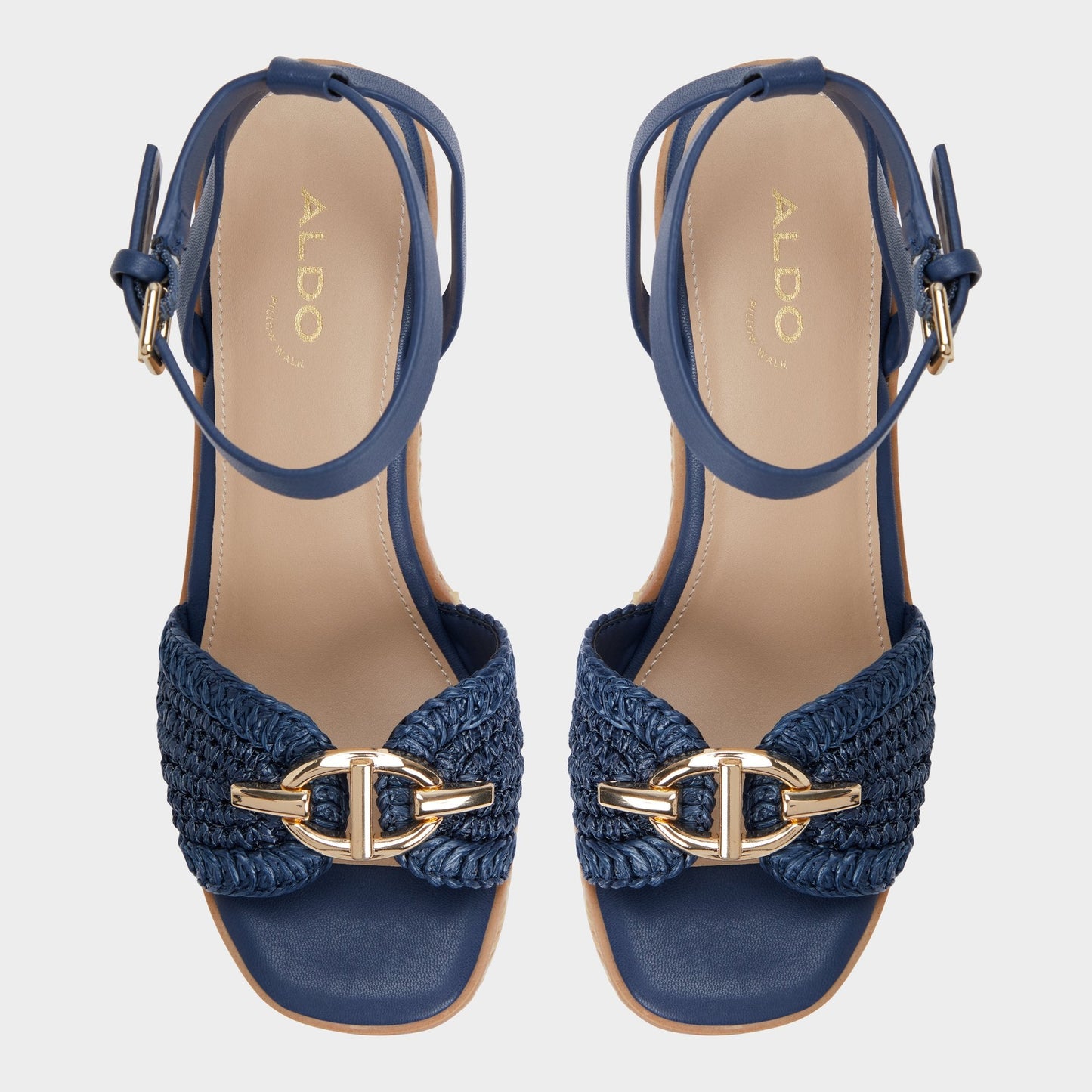 Aldo Ybylin Navy Women's Platform sandals - Wedge sandal Women