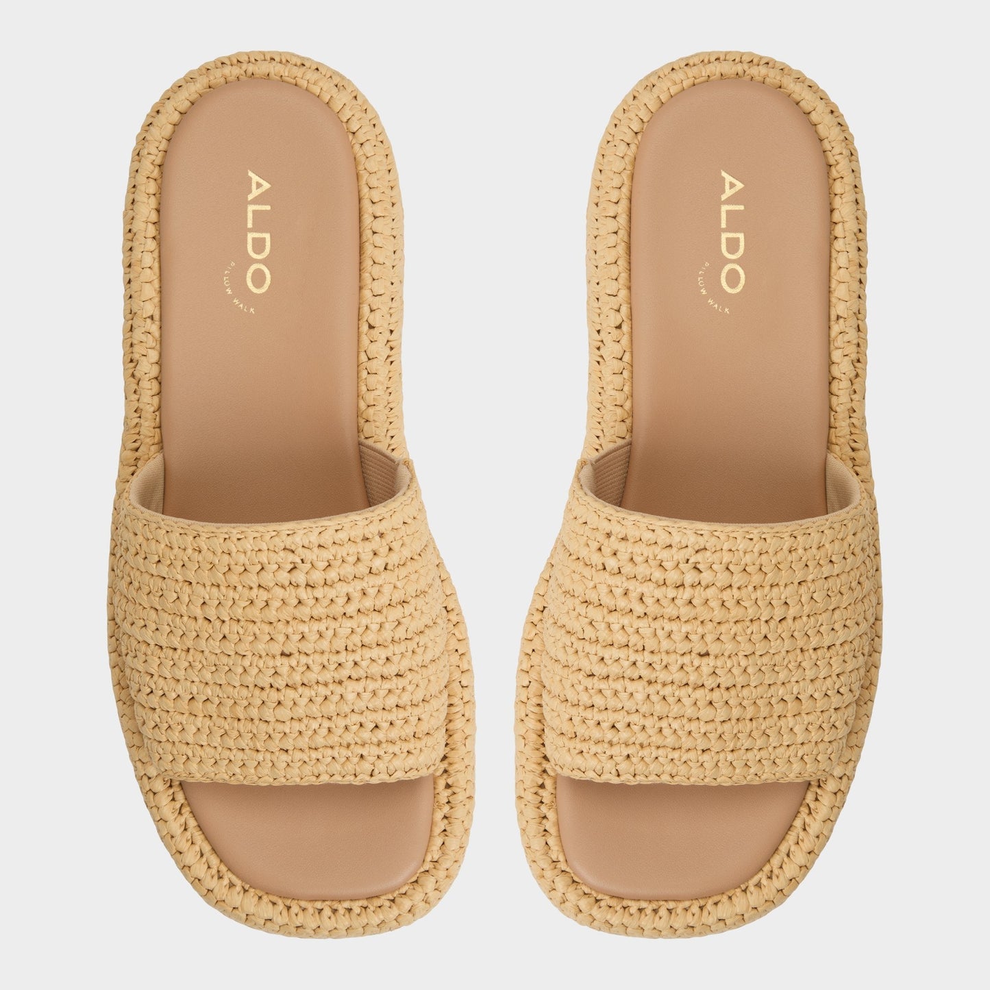 Aldo Bohemina Natural Women's Platform sandals - Flatform sandal Women