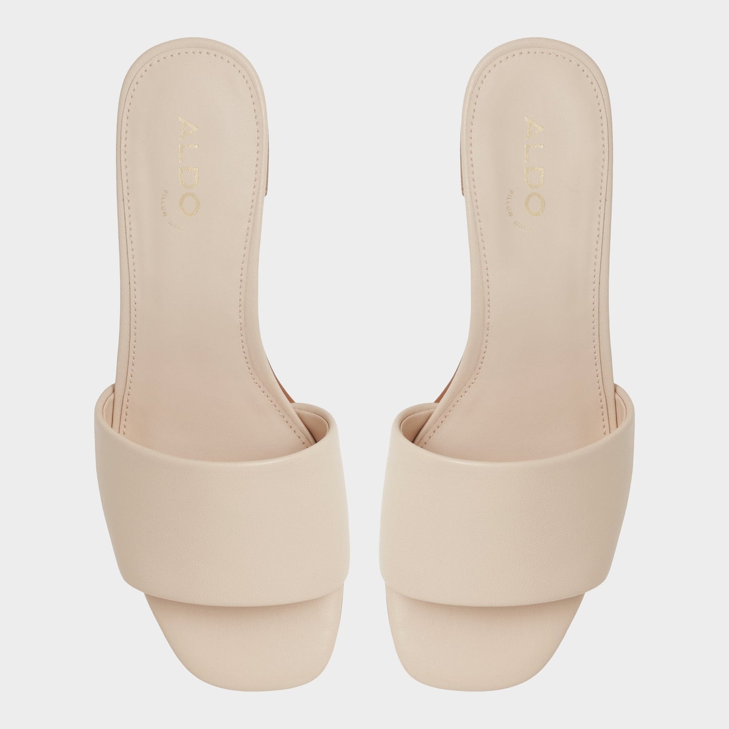 Aldo Claudina Other Beige Women's Block heels - Heeled mule, Block heel Women