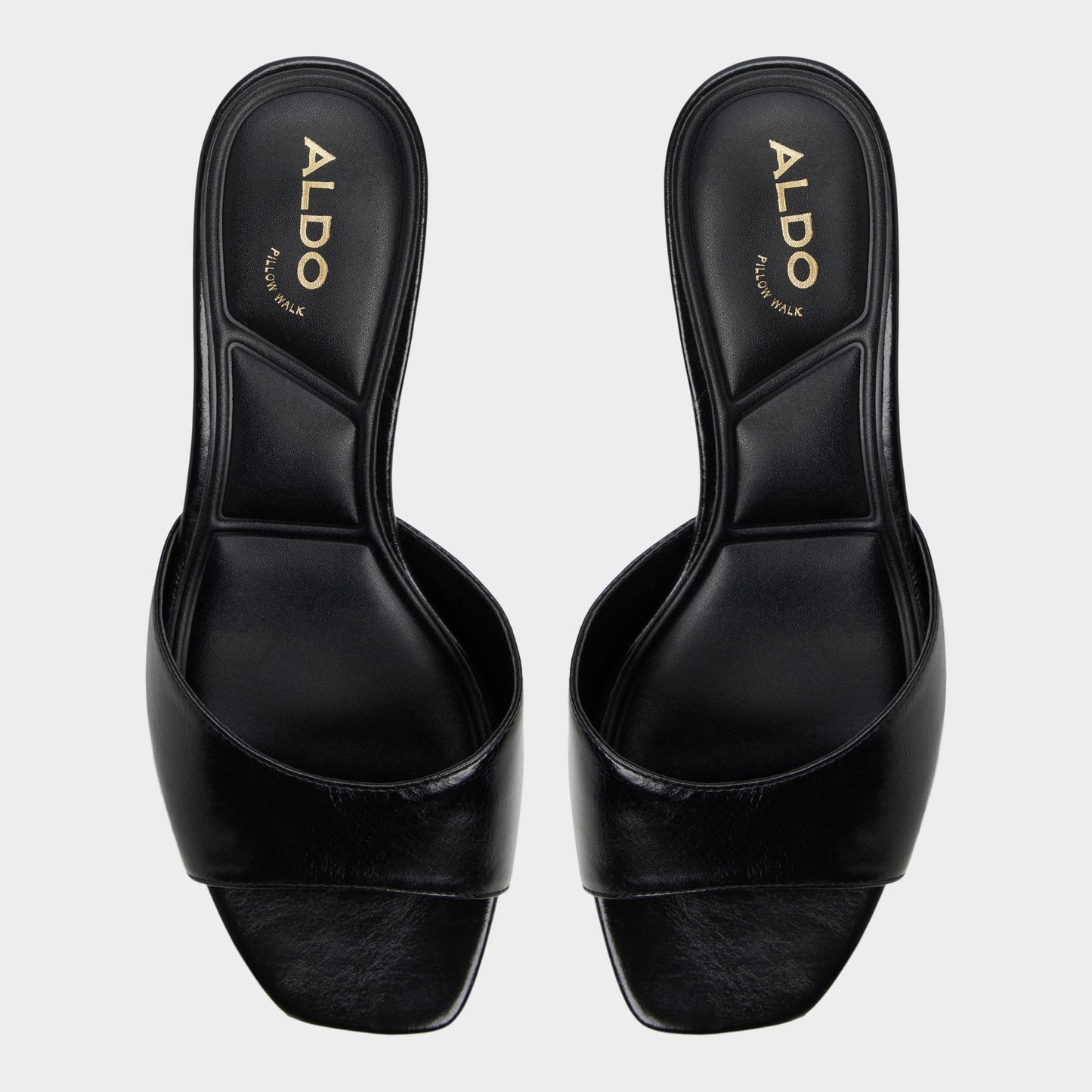 Aldo Haeden Black Women's Heeled mules - Heeled mule, Kitten heel Women