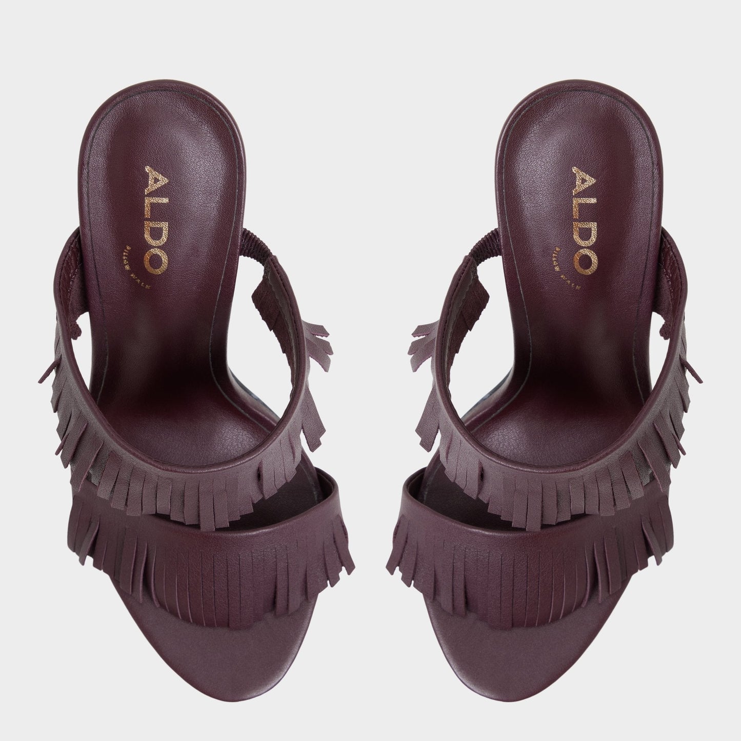 Aldo Nahanie in Bordo - Heeled mule, Stiletto heel Women