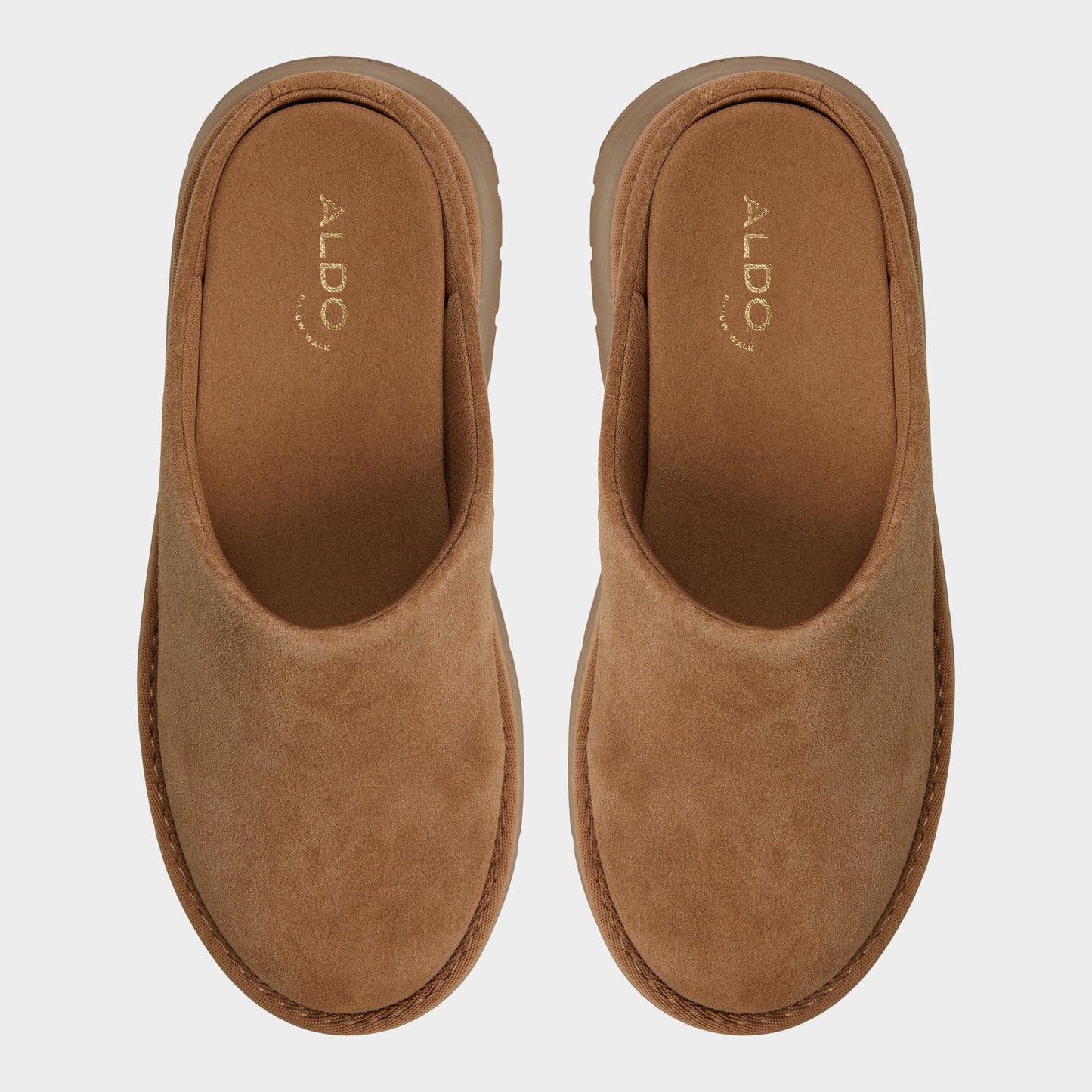 Aldo Academia Camel Women's Cold Weather Shoes - Heeled mule, Lug sole Women