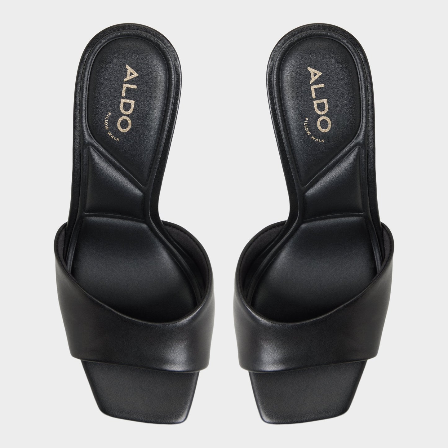 Aldo Jennifer in Black - Heeled mule, Stiletto heel Women