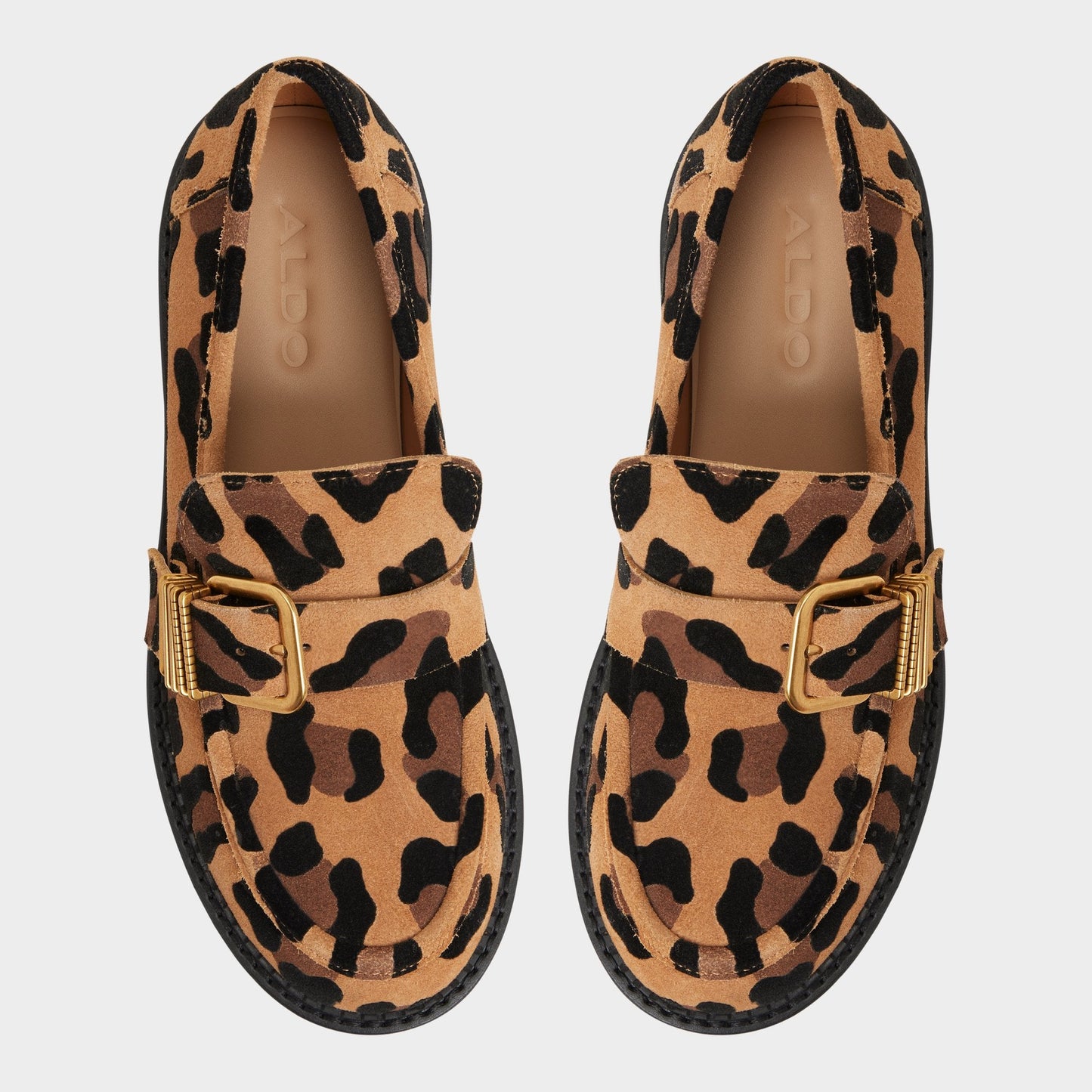 Aldo Kalya in Brown Multi - Loafer, Block heel Women