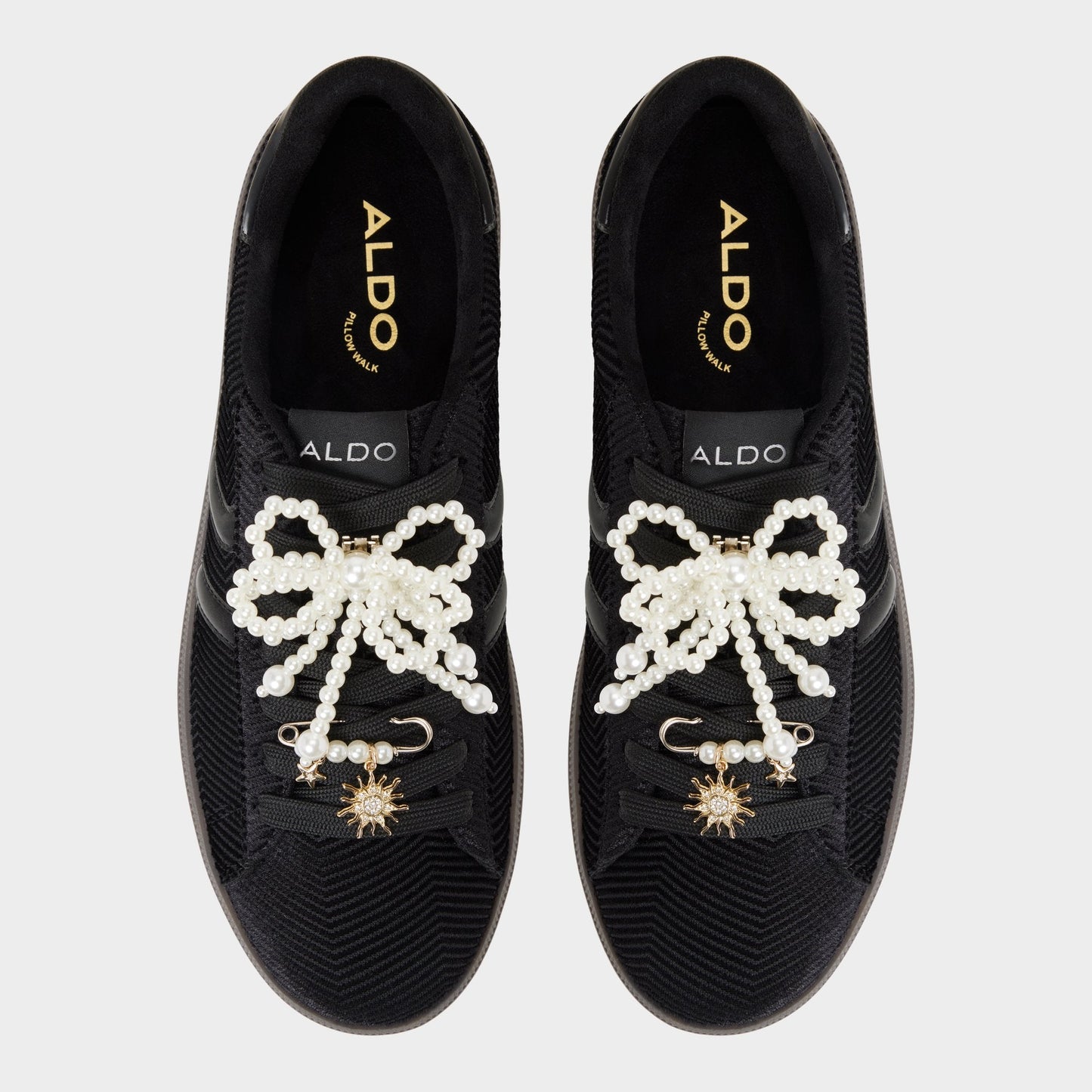 Aldo Chicsneaker2 in Black Black - Low top sneaker, Cup sole Women