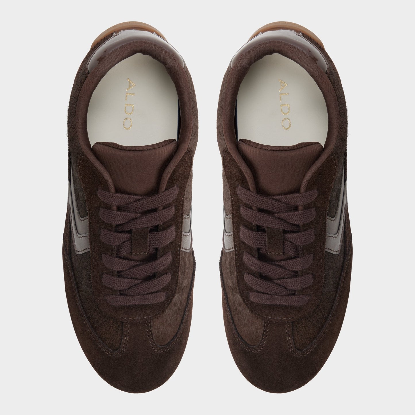 Aldo Coolchic in Dark Brown - Jogger sneaker Women