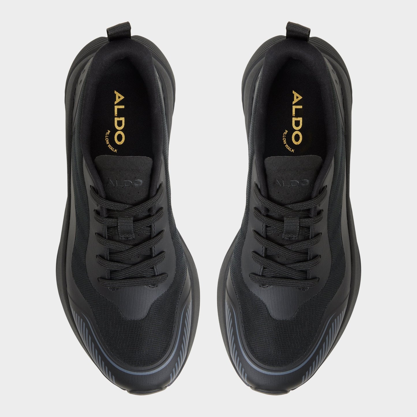 Aldo Pillowstep Black Women's Low top sneakers - Sneaker, Jogger sole Women