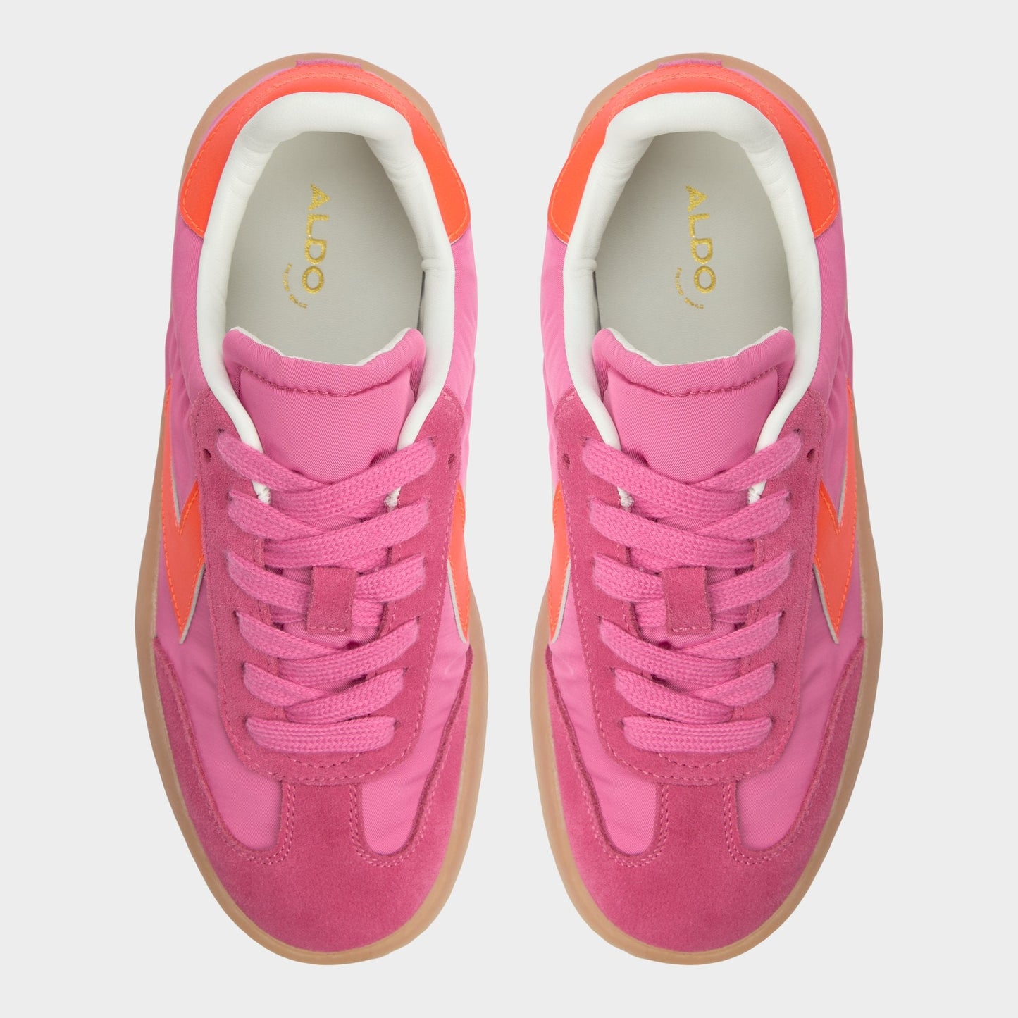 Aldo Retrostep Bright Pink Women's Low top sneakers - Low top sneaker, Jogger sole Women