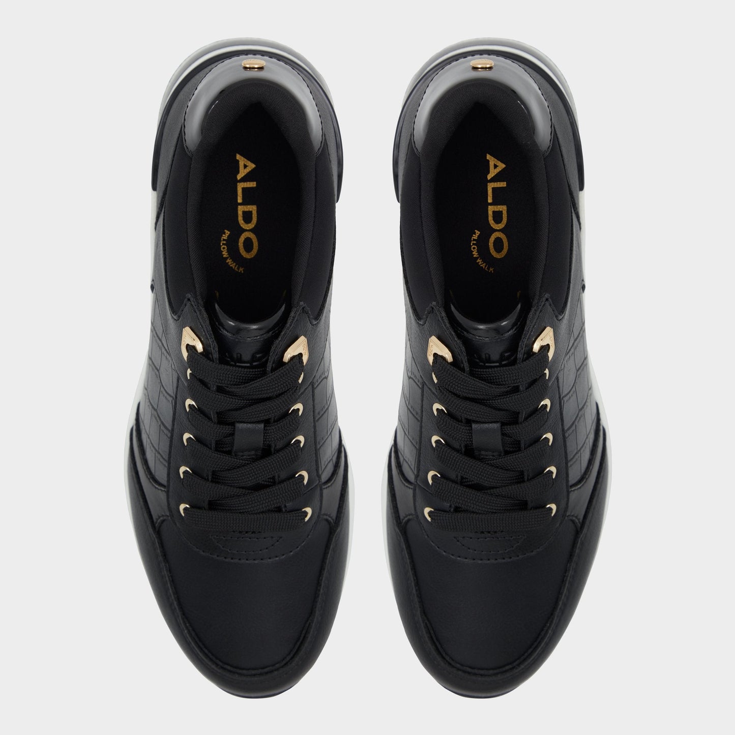 Aldo Iconistep Other Black Women's Platform and wedge sneakers - Wedge sneaker, Wedge heel Women