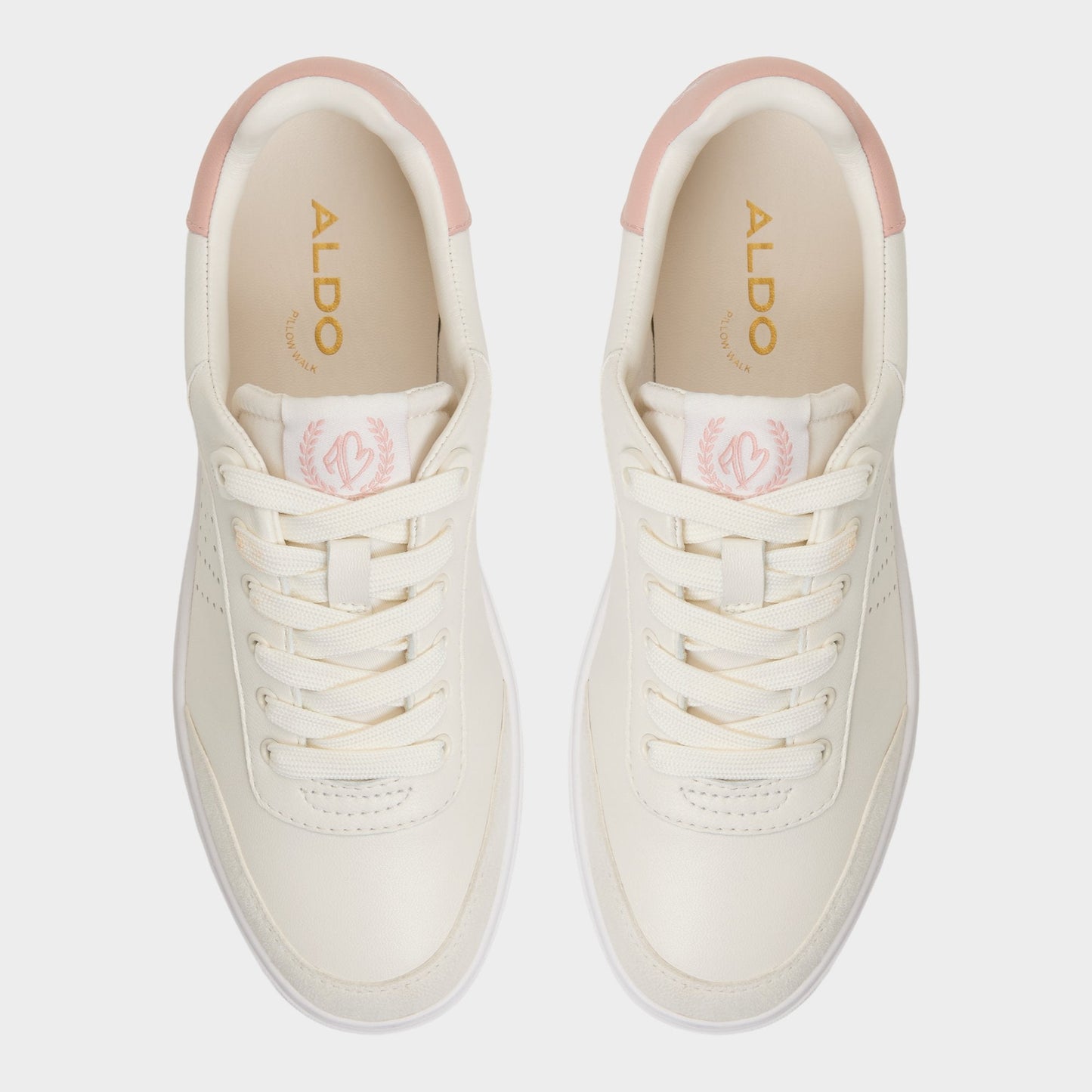 Aldo Clubsport Cream Women's Low top sneakers - Low top sneaker, Cup sole Women