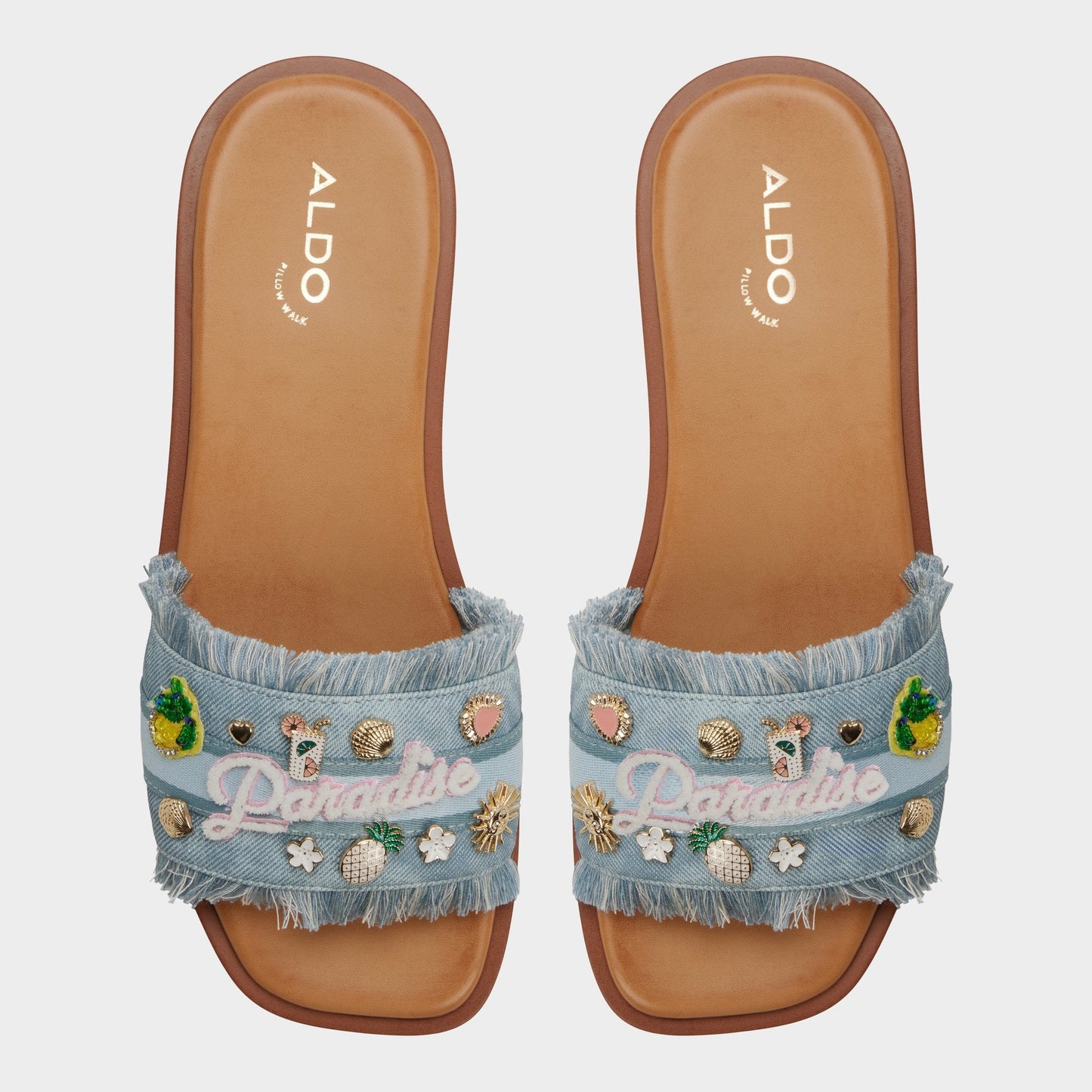 Aldo Paradiseslide in Denim 14343907 - Women