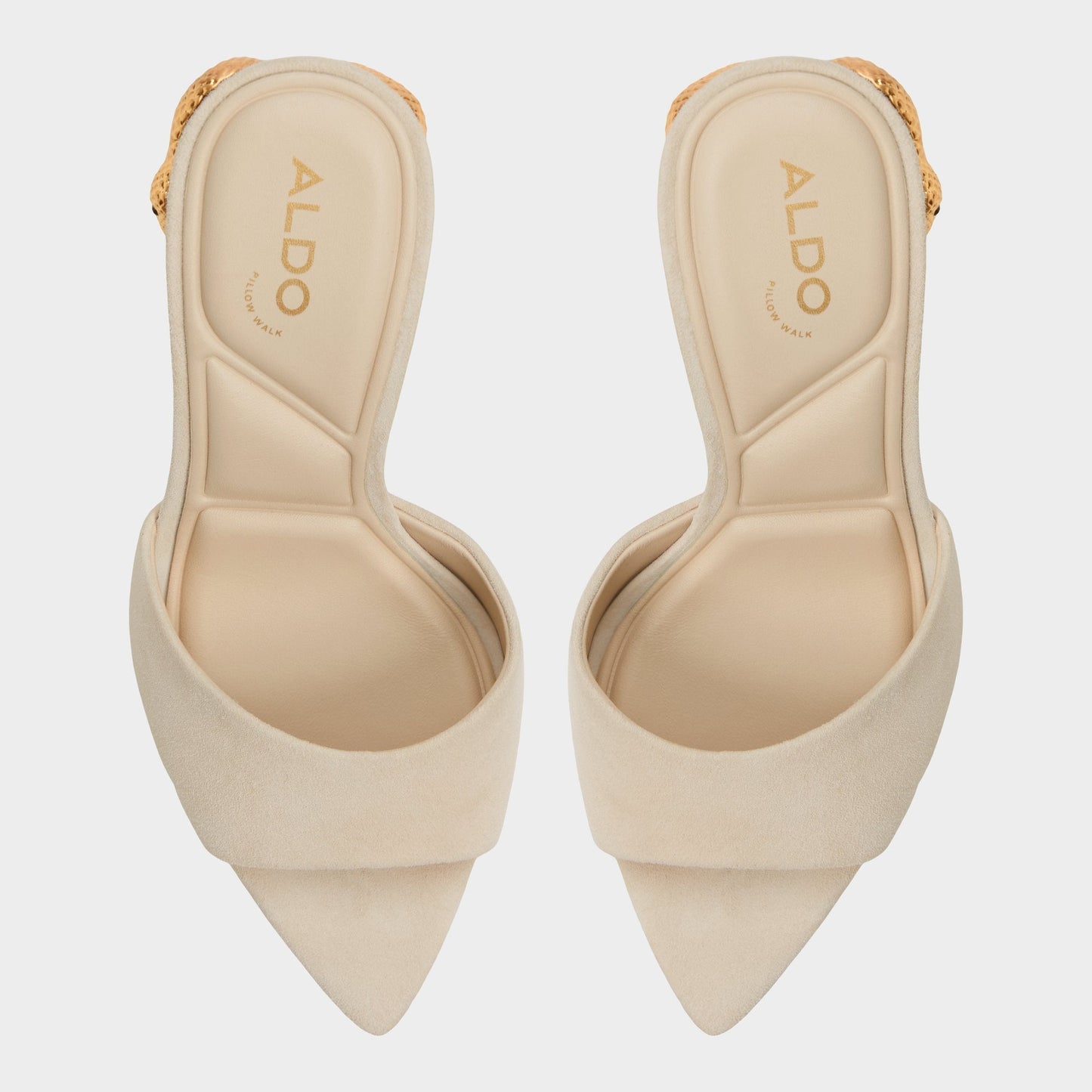 Aldo Seashella Bone Women's Heeled mules - Heeled mule Women