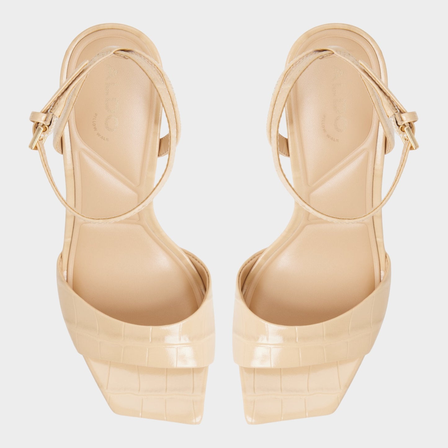 Aldo Harmonious in Medium Beige - Strappy heeled sandal Women