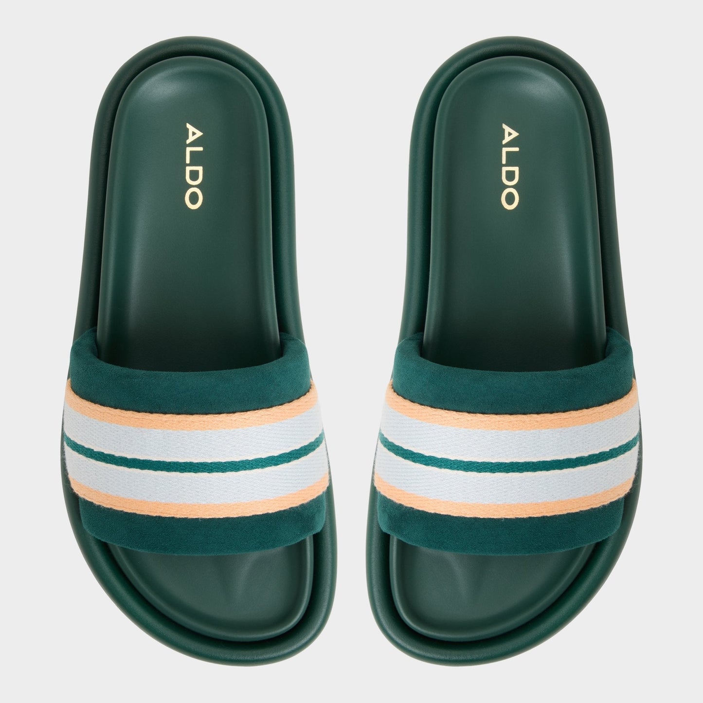 Aldo Nydelagan in Open Green - , Footbed sandal Women