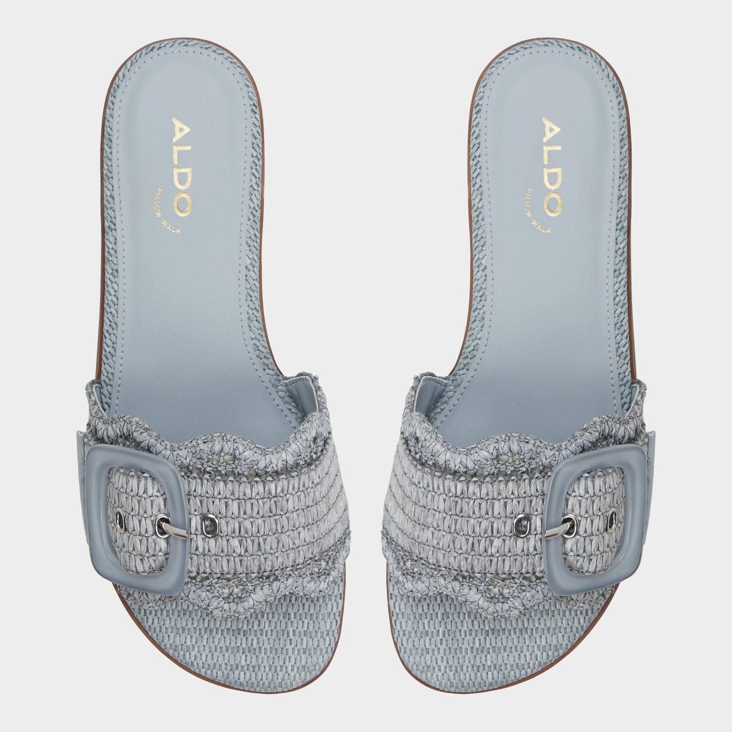 Aldo Wavysally in Other Blue 14051763 - Slide sandal Women