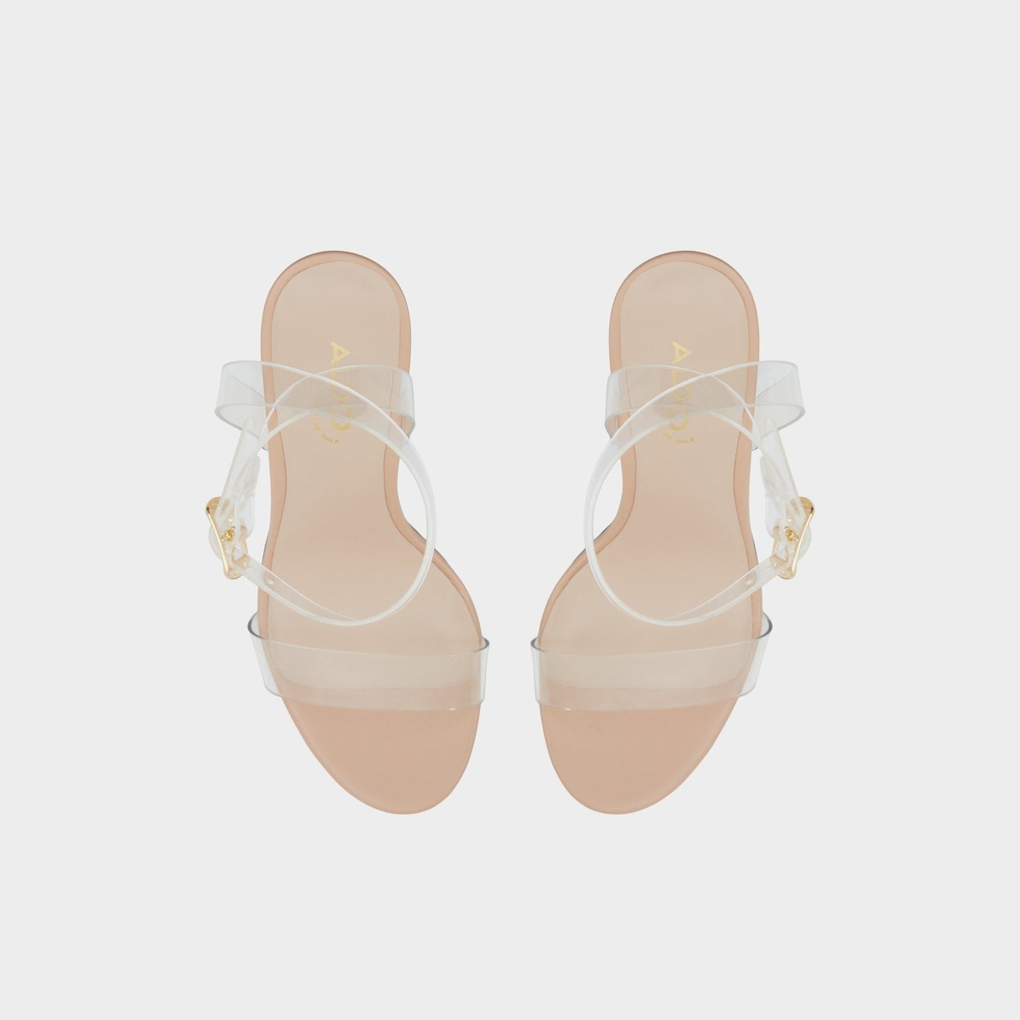 Aldo Aniwien Bone Women's Strappy sandals - Strappy heeled sandal, Block heel Women