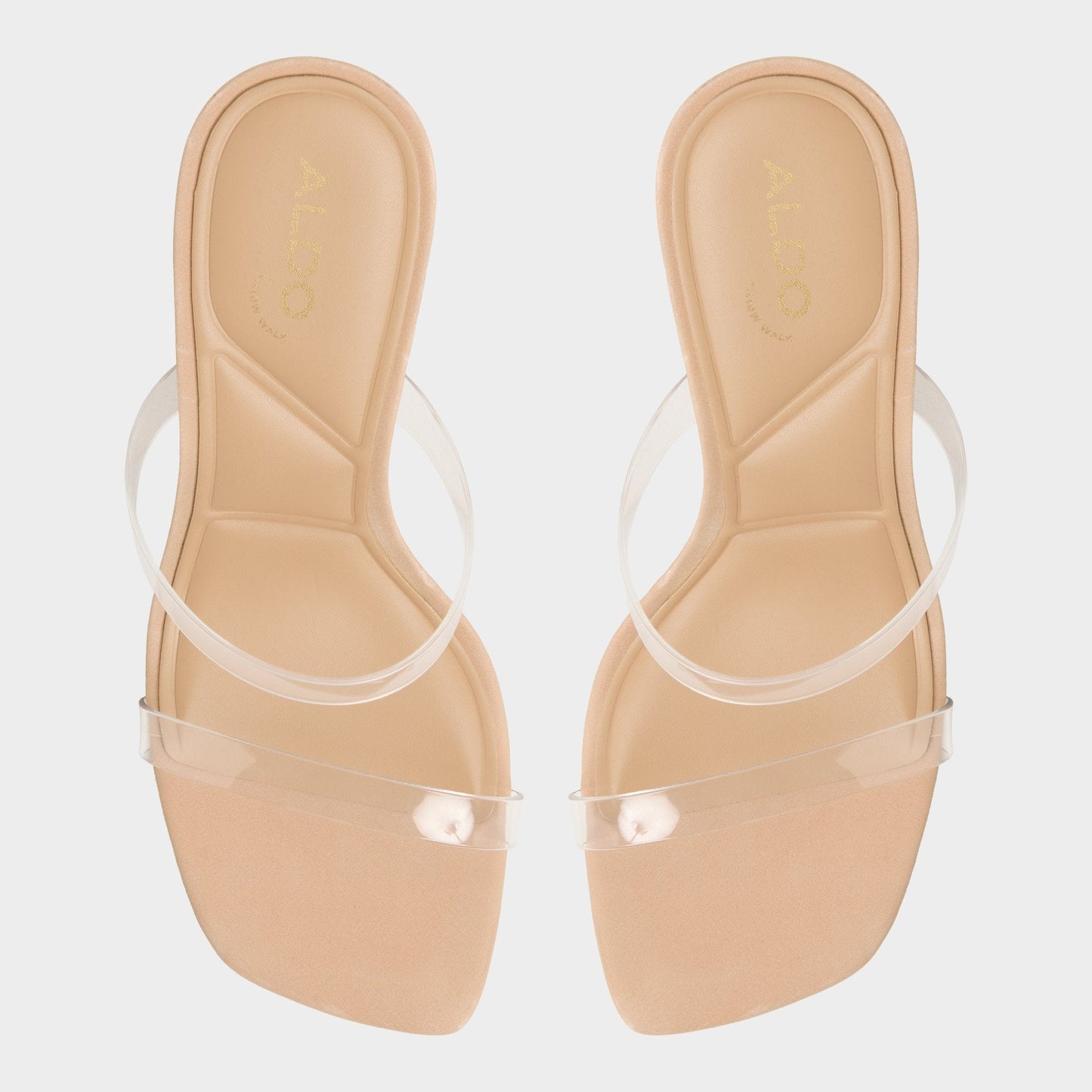 Aldo Evalina Medium Beige Women's Heeled sandals - Strappy heeled sandal, Stiletto heel Women