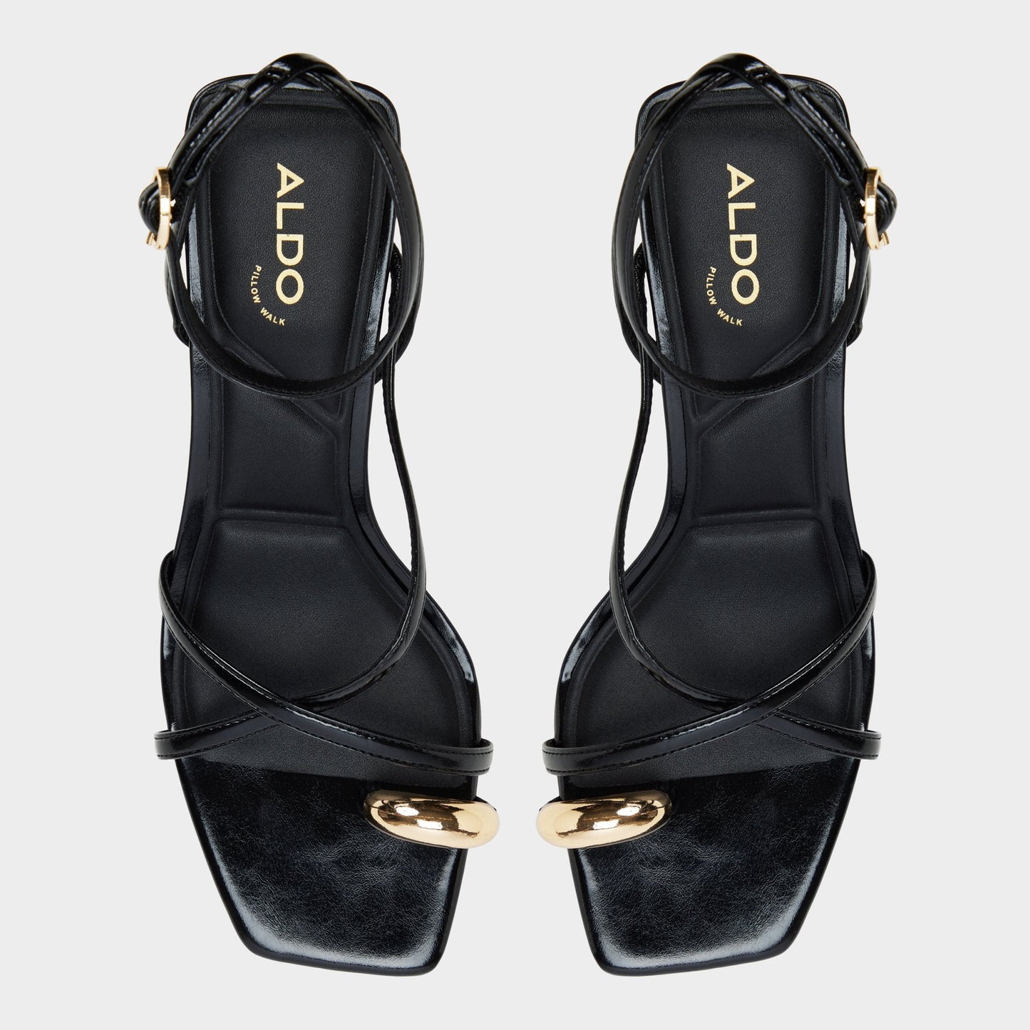 Aldo Elodiah Black Women's Travel essentials - Strappy heeled sandal, Stiletto heel Women