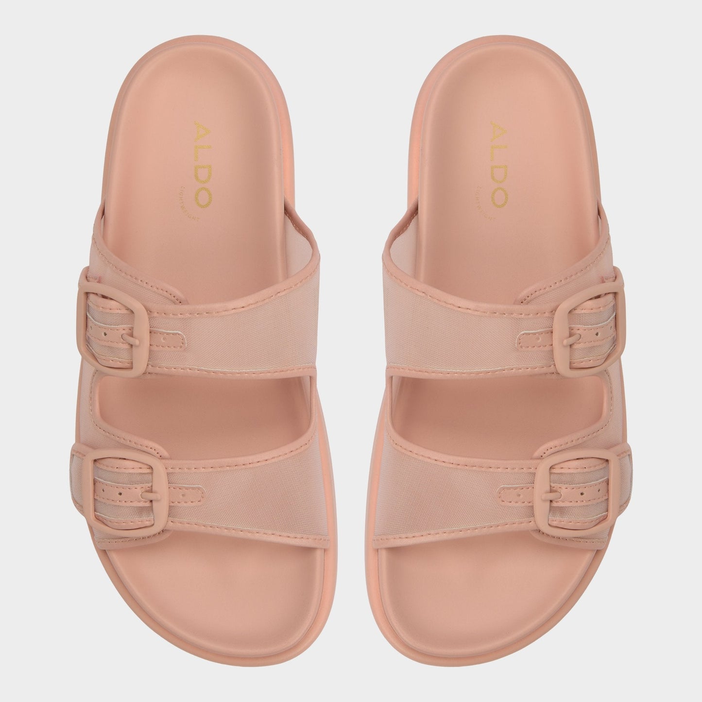 Aldo Devanassi Light Pink Women's Footbed sandals - Women