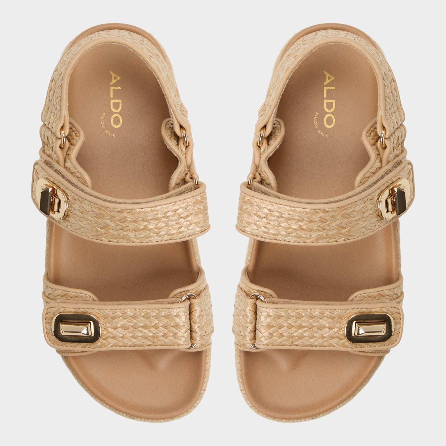 Aldo Sunhaven Open Natural Women's Travel essentials - Footbed sandal Women