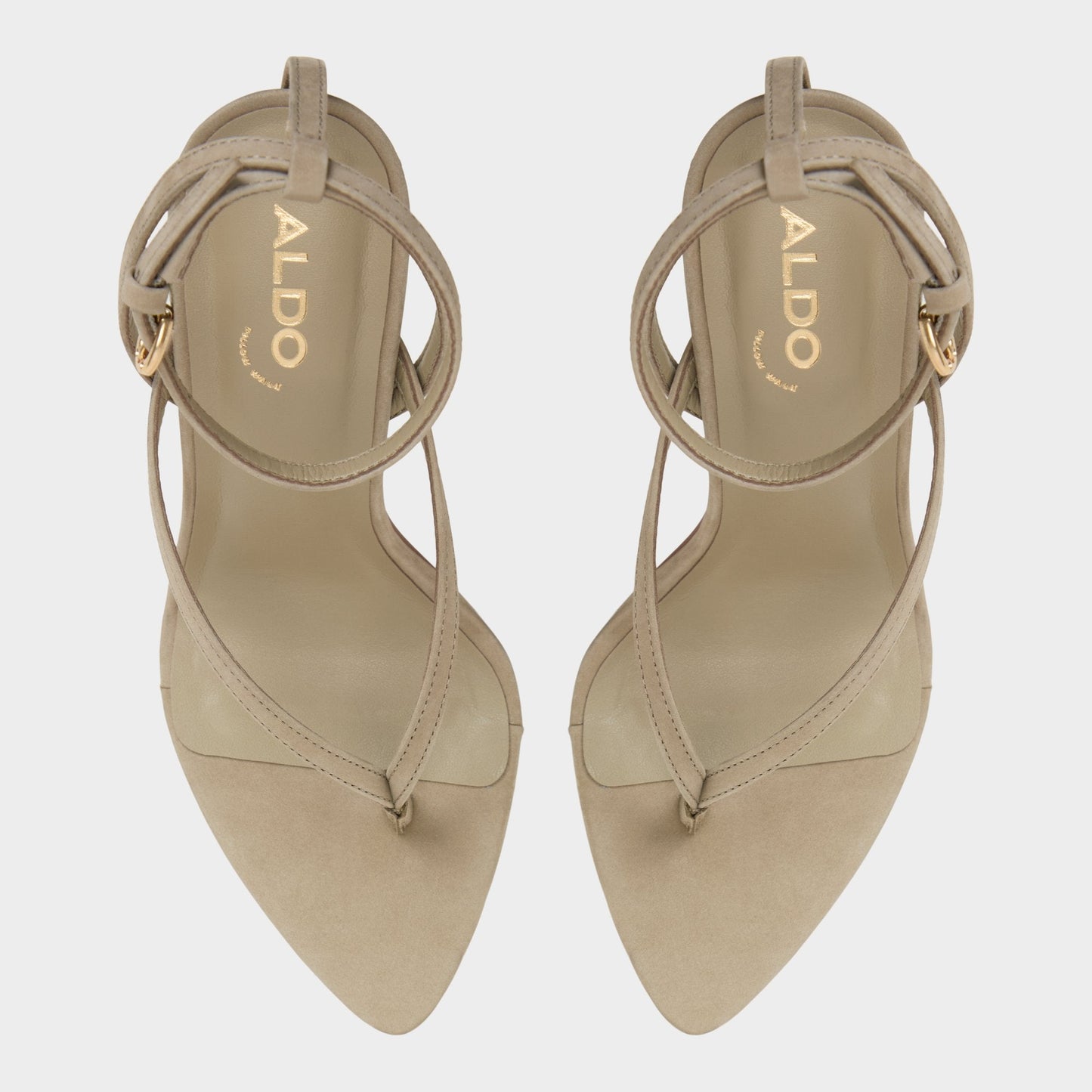 Aldo Abyfindley Other Green Women's Strappy sandals - Heeled flip flop, Stiletto heel Women