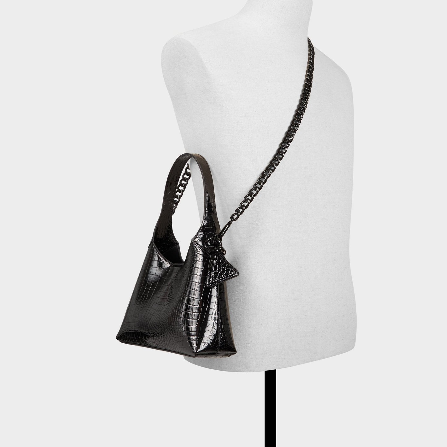 Aldo Smallharperr Black/Black Women's Shoulder Bags - Hobo bag Women|Bags