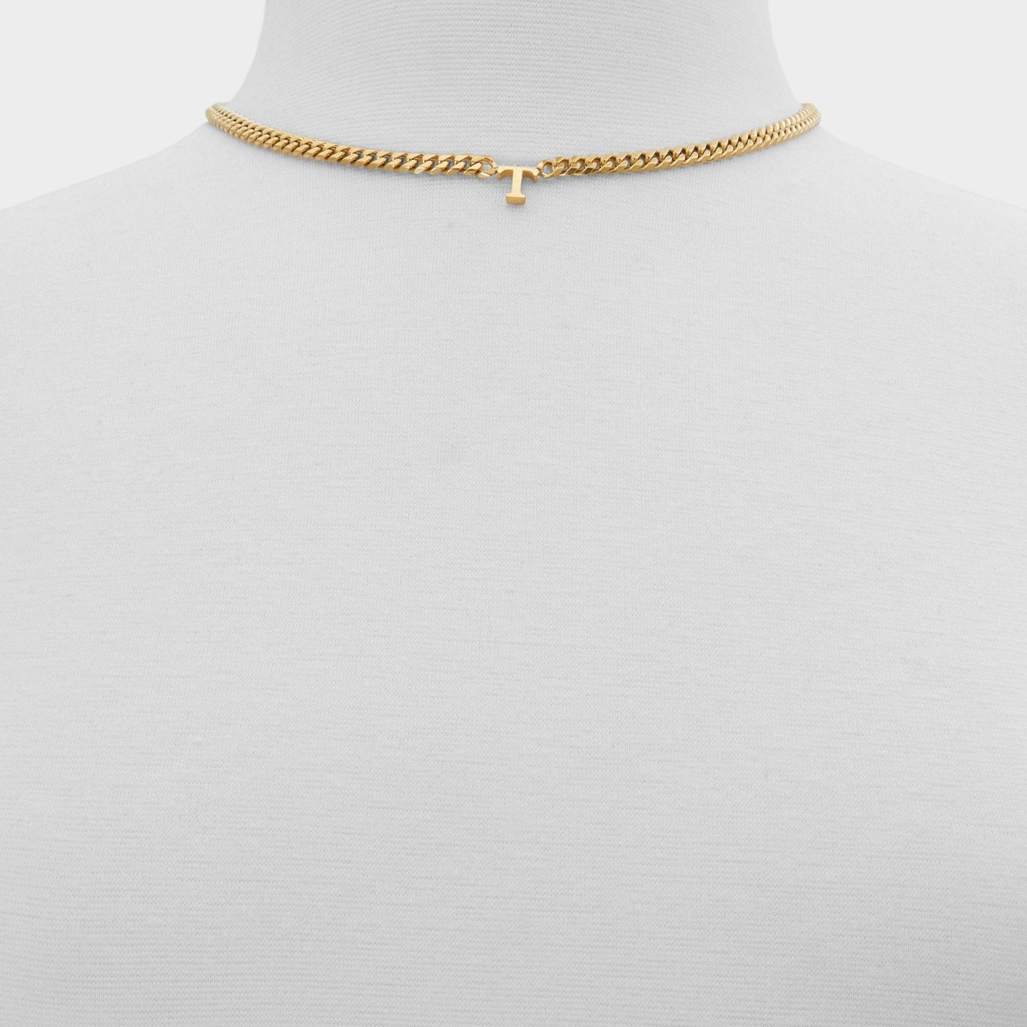 Aldo Yourletters Medium Yellow Women's Necklaces - Necklace Women|Accessories