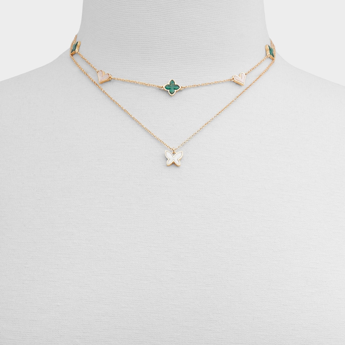 Aldo Cheriish Pastel Multi Women's Necklaces - Layered necklace Women|Accessories