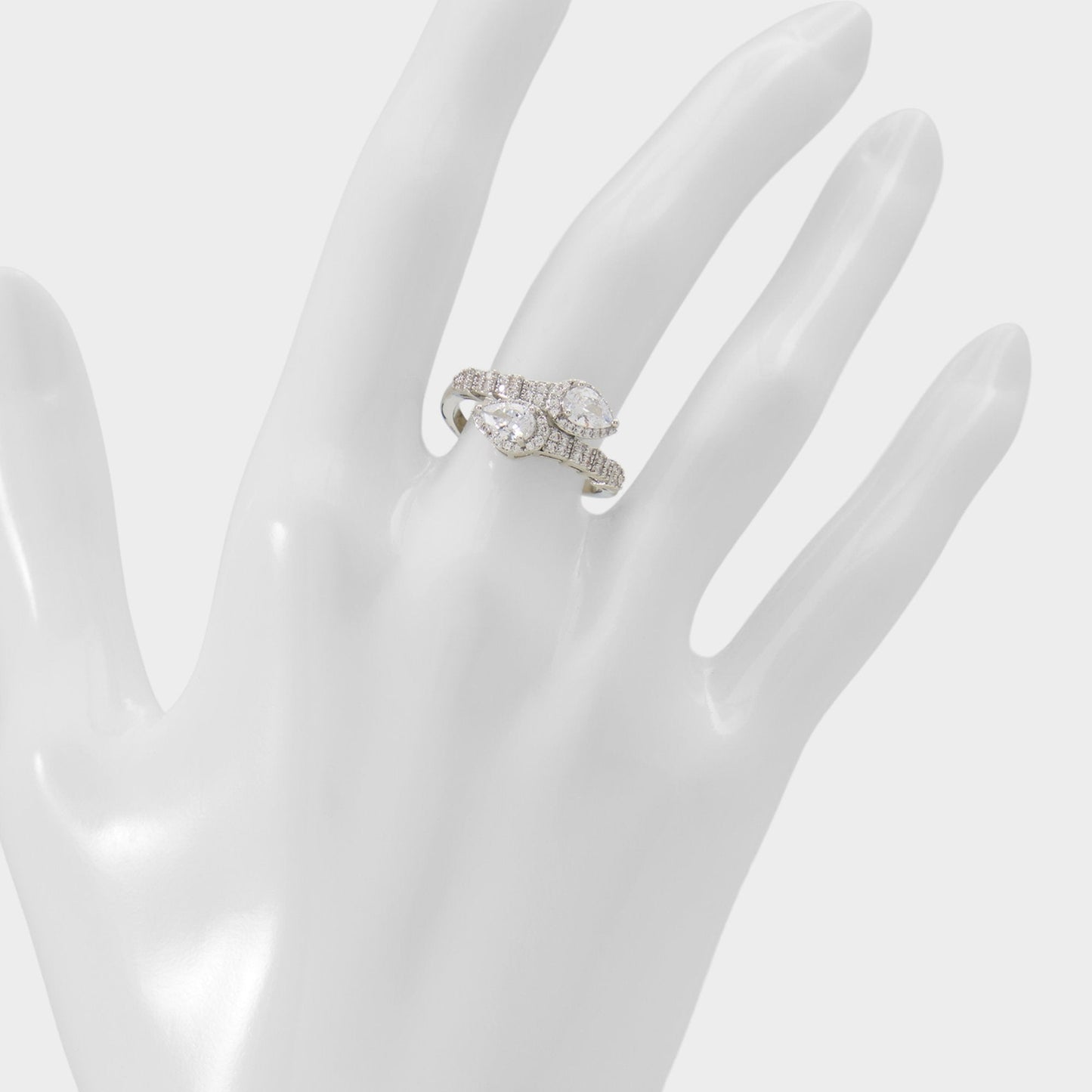 Aldo Neillie in Silver Clear Multi - Ring Women|Accessories