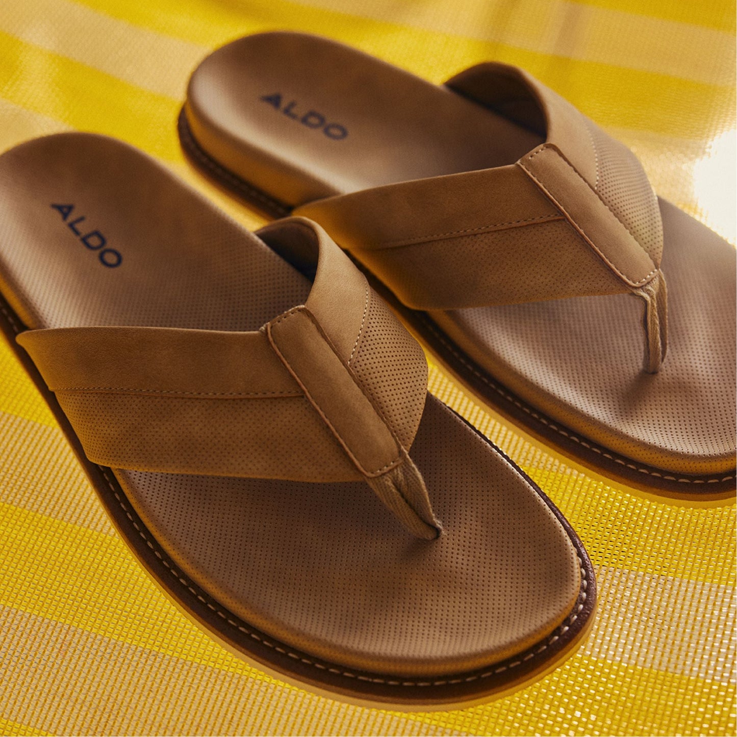 Aldo Beachbreeze Open Beige Men's Travel essentials - Slide sandal Men