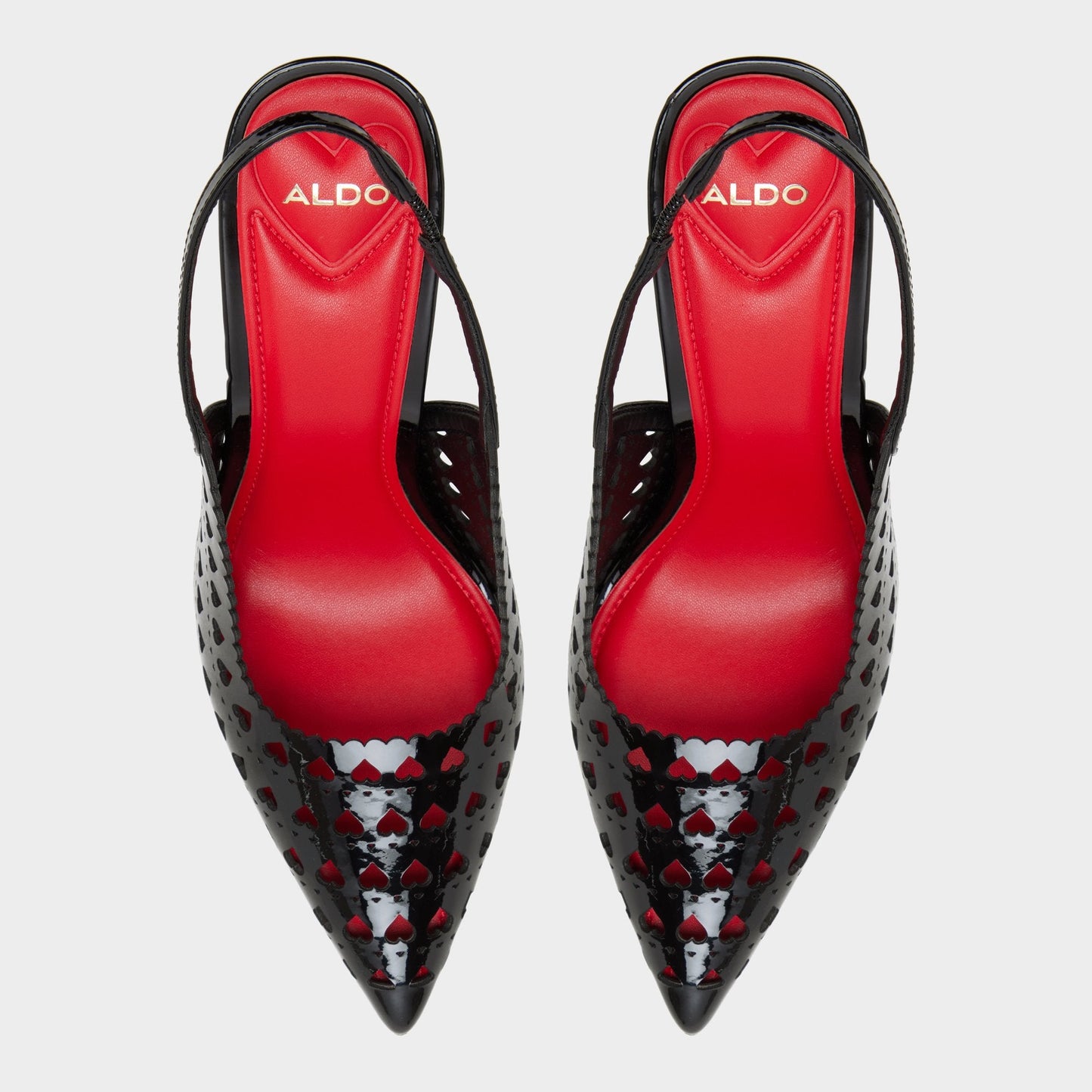 Aldo Lovesling in Black - Sling back high heel, Stiletto heel New