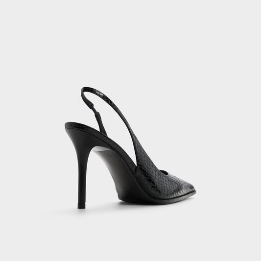 Aldo Re in Samantha Other Black - Sling back high heel, Stiletto heel New