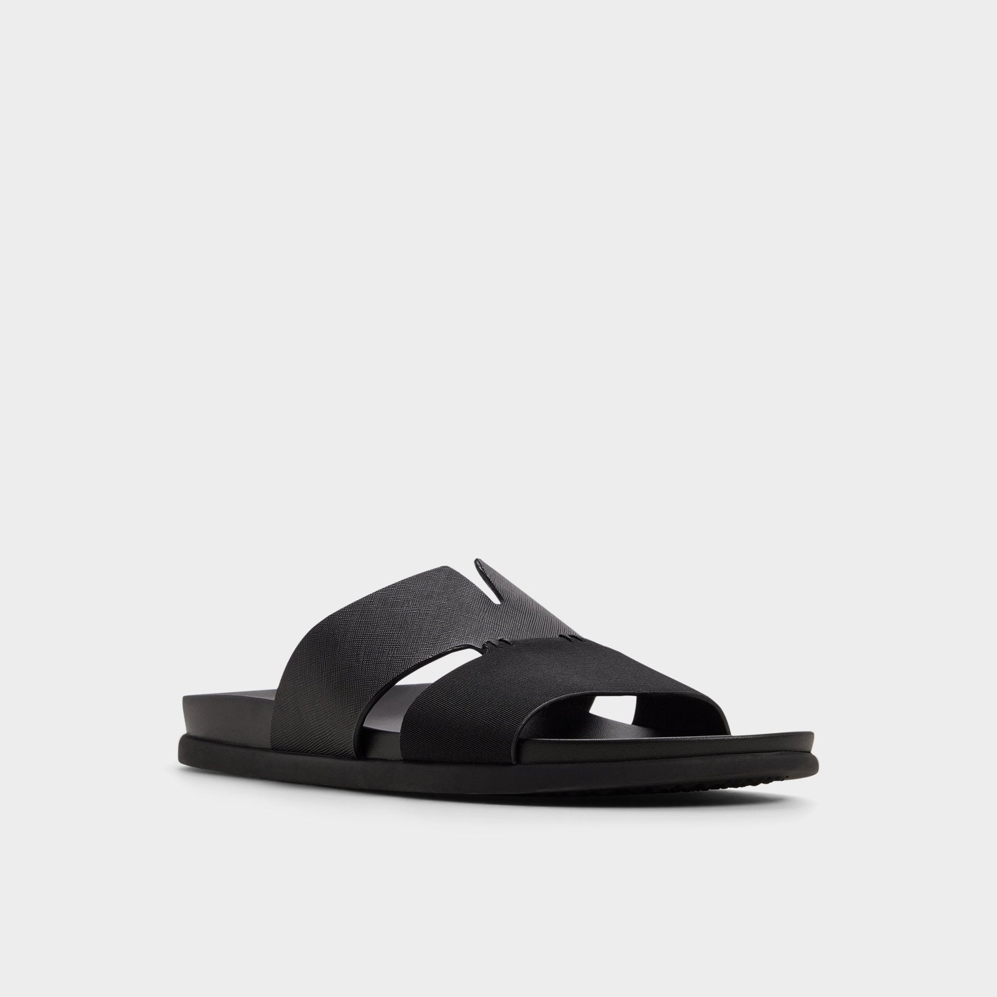 Aldo Marcelo in Black - Slide sandal New|Men
