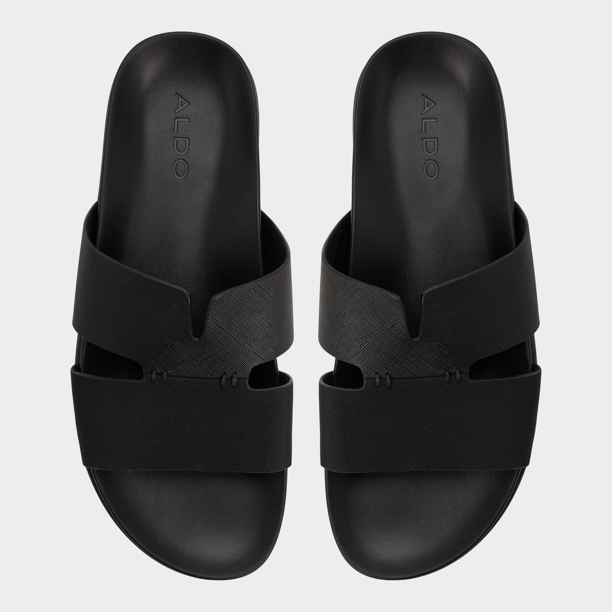 Aldo Marcelo in Black - Slide sandal New|Men
