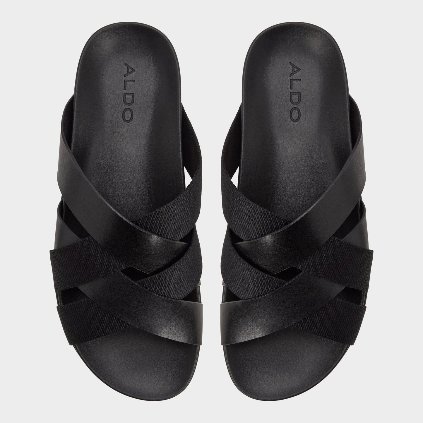 Aldo Florian in Black - Slide sandal New|Men