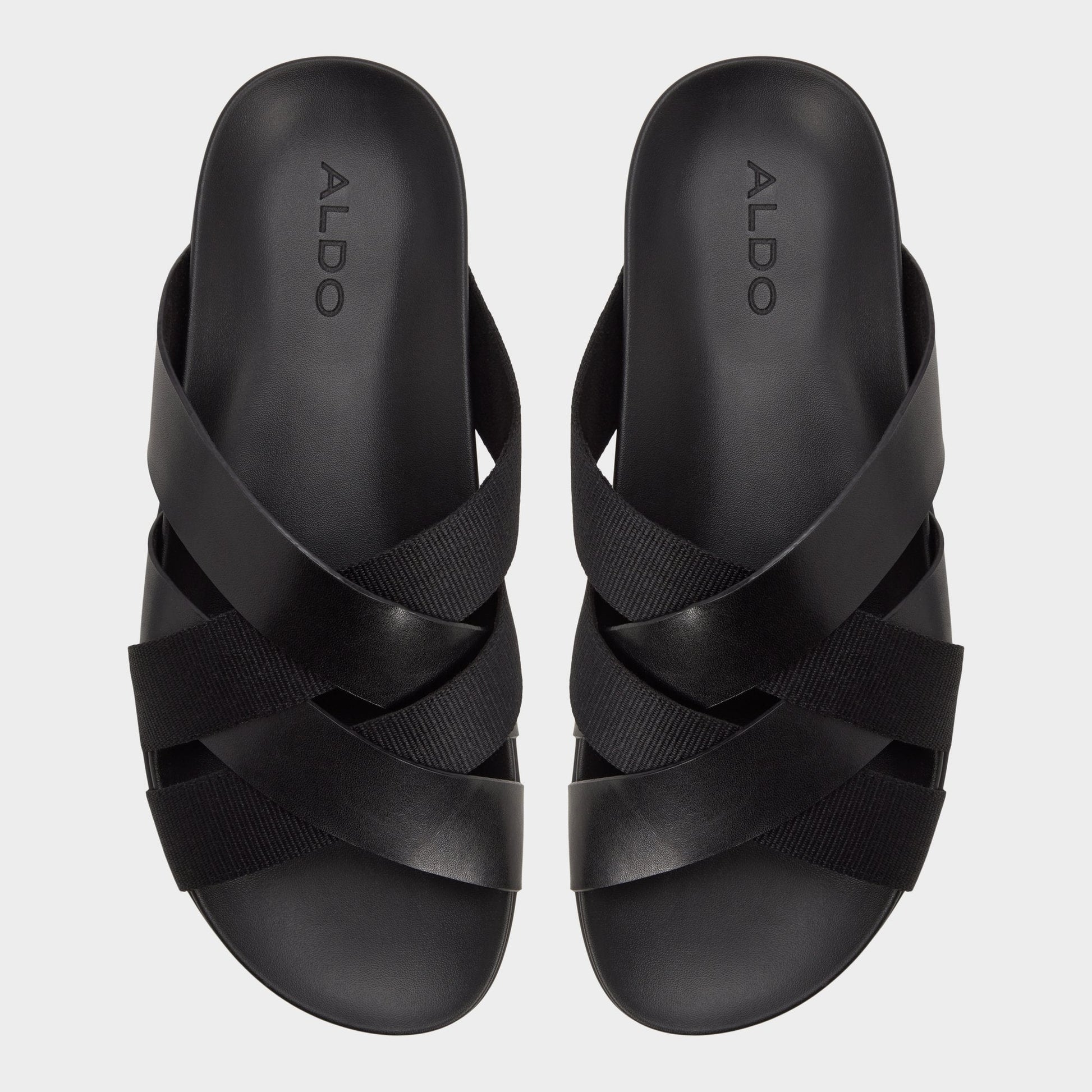 Aldo Florian in Black - Slide sandal New|Men
