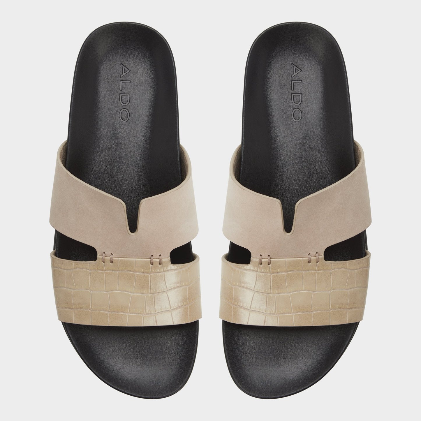 Aldo Marcelo in Taupe - Slide sandal New|Men
