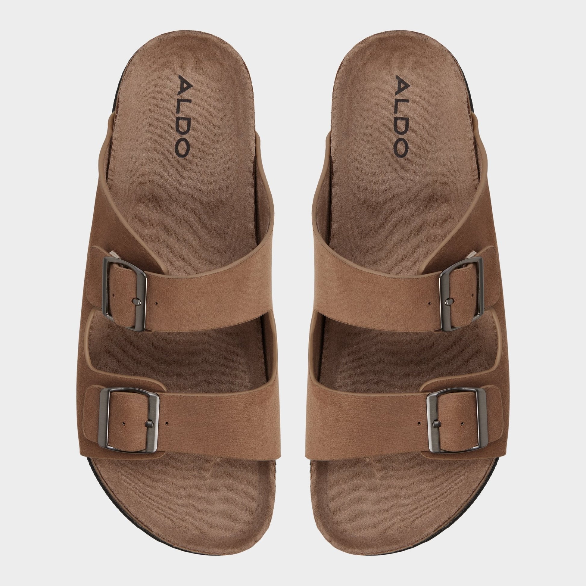 Aldo Agustin in Dark Beige - Slide sandal New|Men