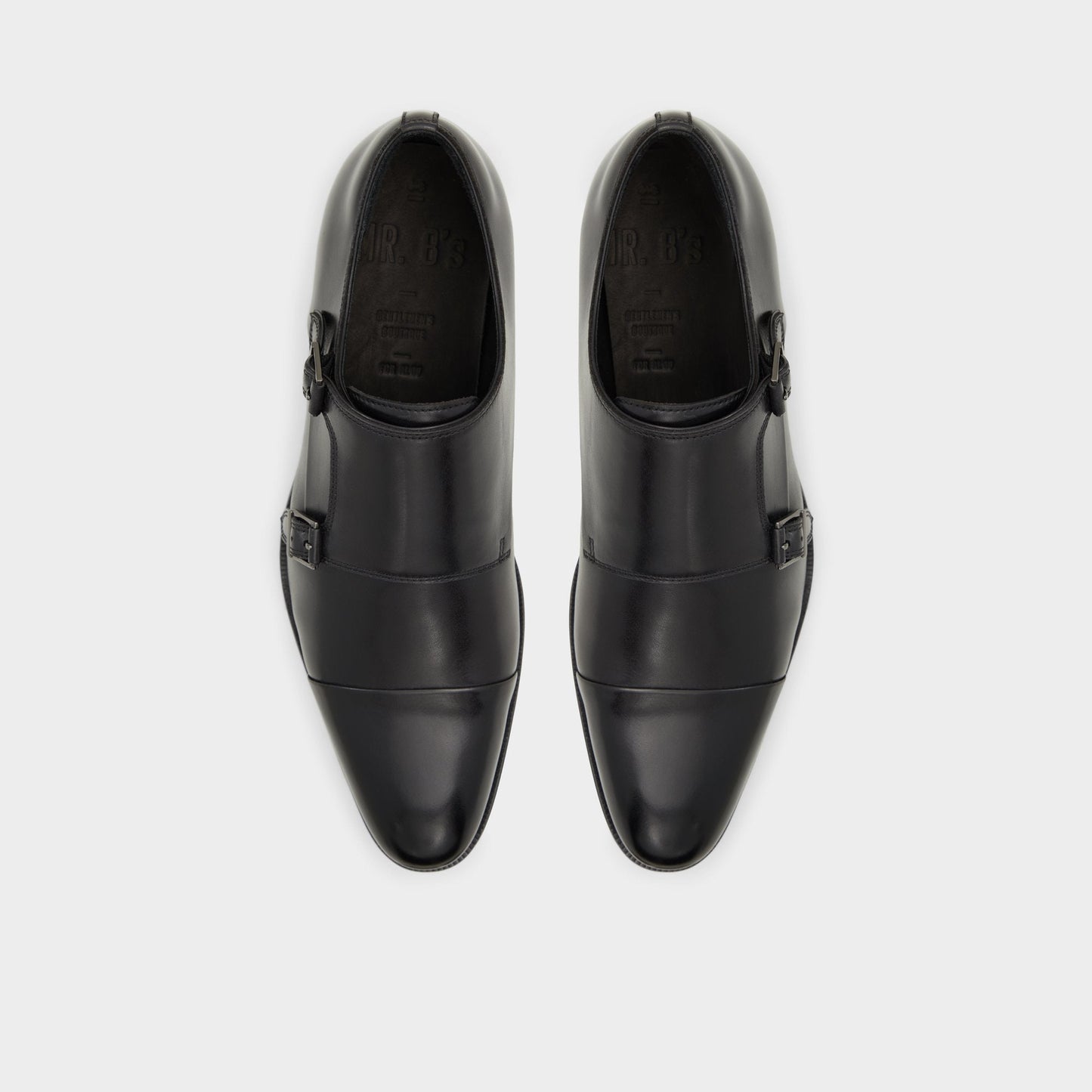 Aldo Axwell Black Men's Dress Shoes - Monkstrap loafer New|Men