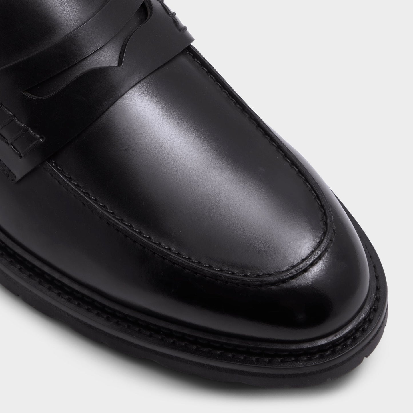 Aldo Aleris Black Men's Dress Shoes - Loafer, Lug sole New|Men