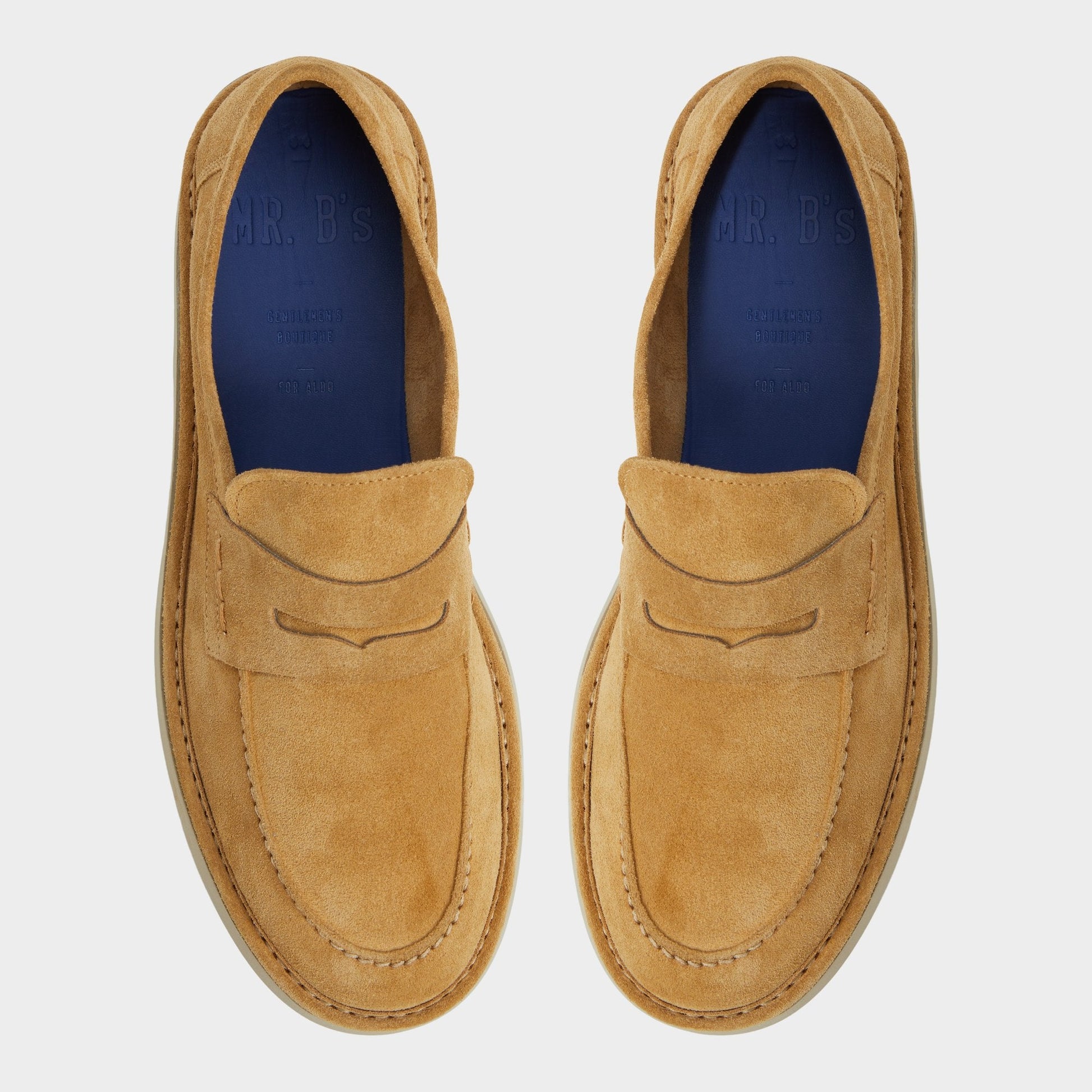 Aldo Iver Light Brown Men's Dress Shoes - Loafer New|Men